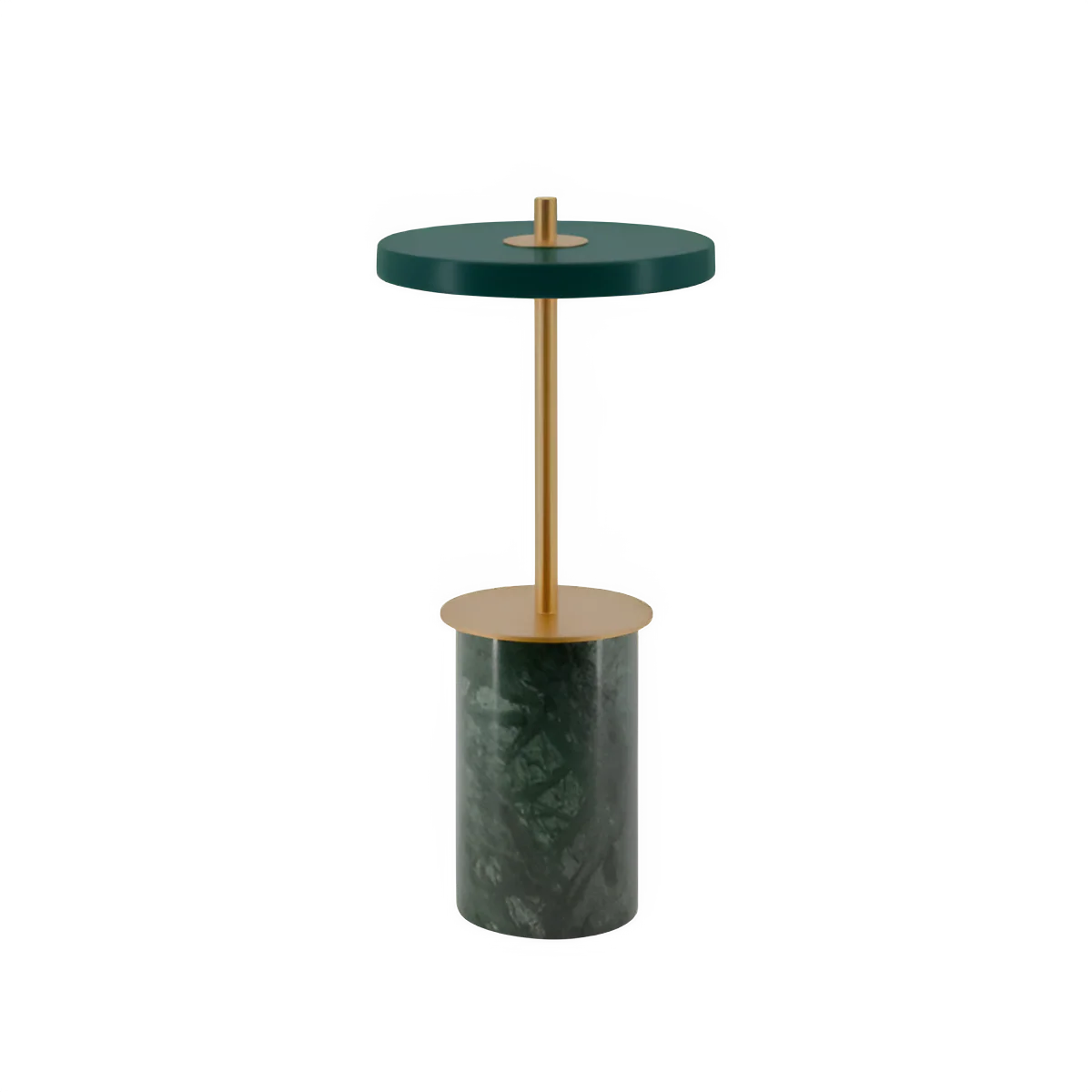 Lampa stołowa ASTERIA MOVE MINI zielony marmur ze złotą wstawką - Image 5