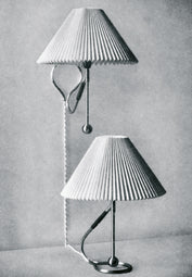Lampa MODEL 306 biały z mosiężną podstawą - Image 6