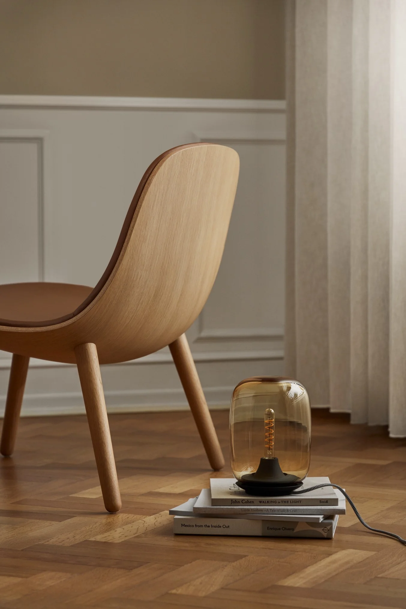 Lampa stołowa ACORN złoty - Image 4