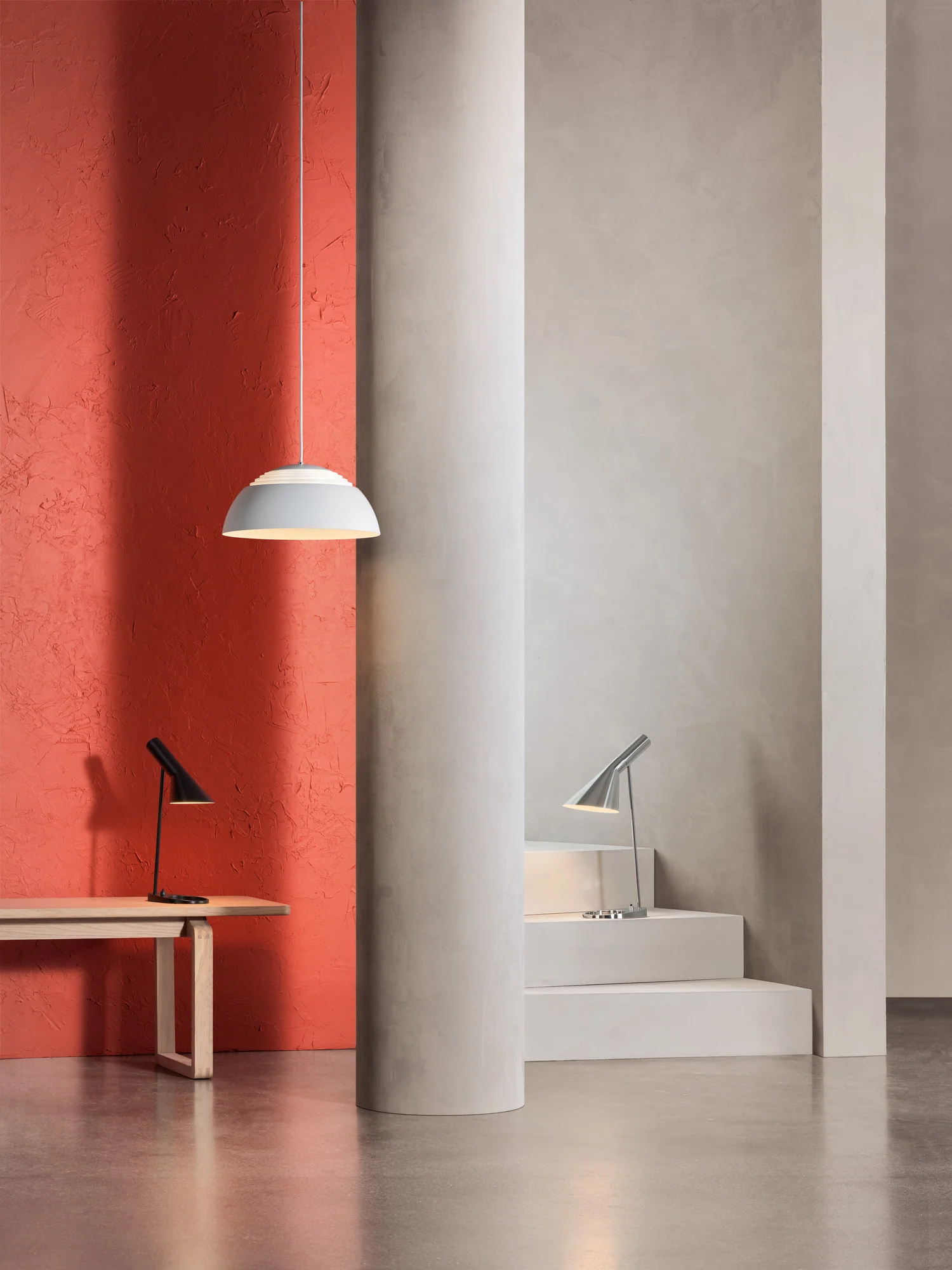 Lampa stołowa AJ MINI polerowana stal nierdzewna - Image 2