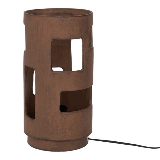 Lampa stołowa ANGOLI rdzawobrązowy - Image 3