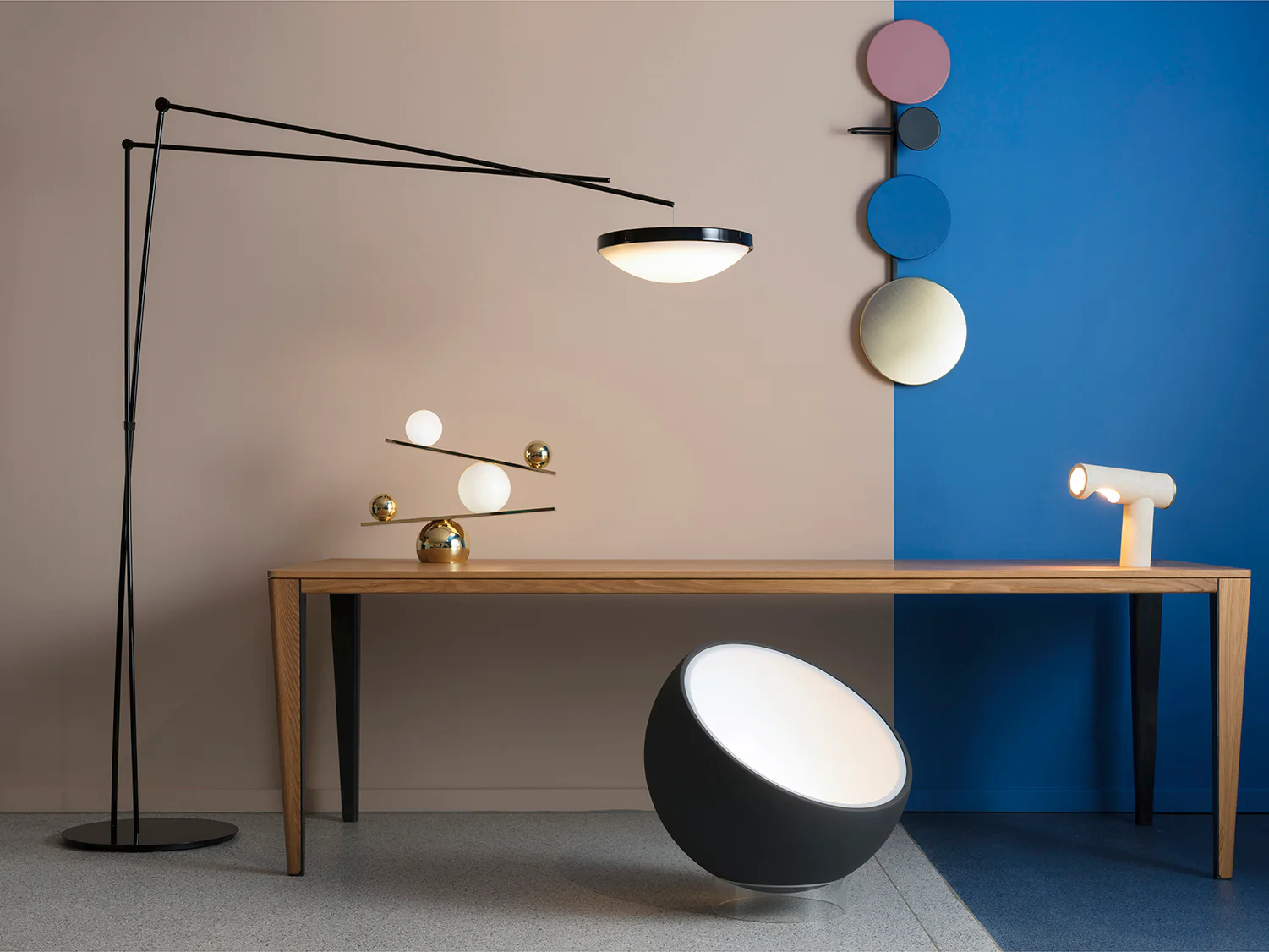 Lampa stołowa BALANCE mosiężny - Image 3