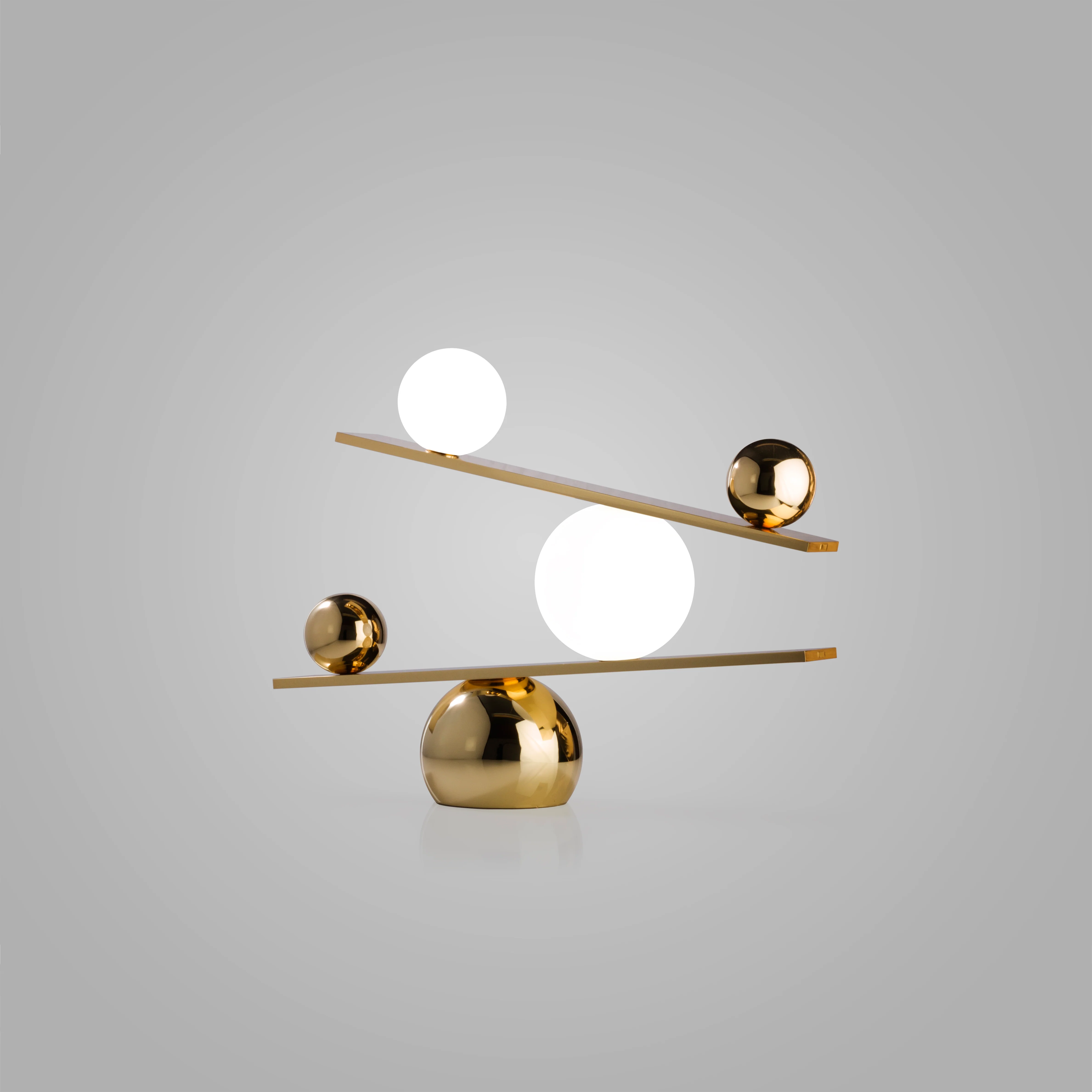 Lampa stołowa BALANCE mosiężny - Image 4
