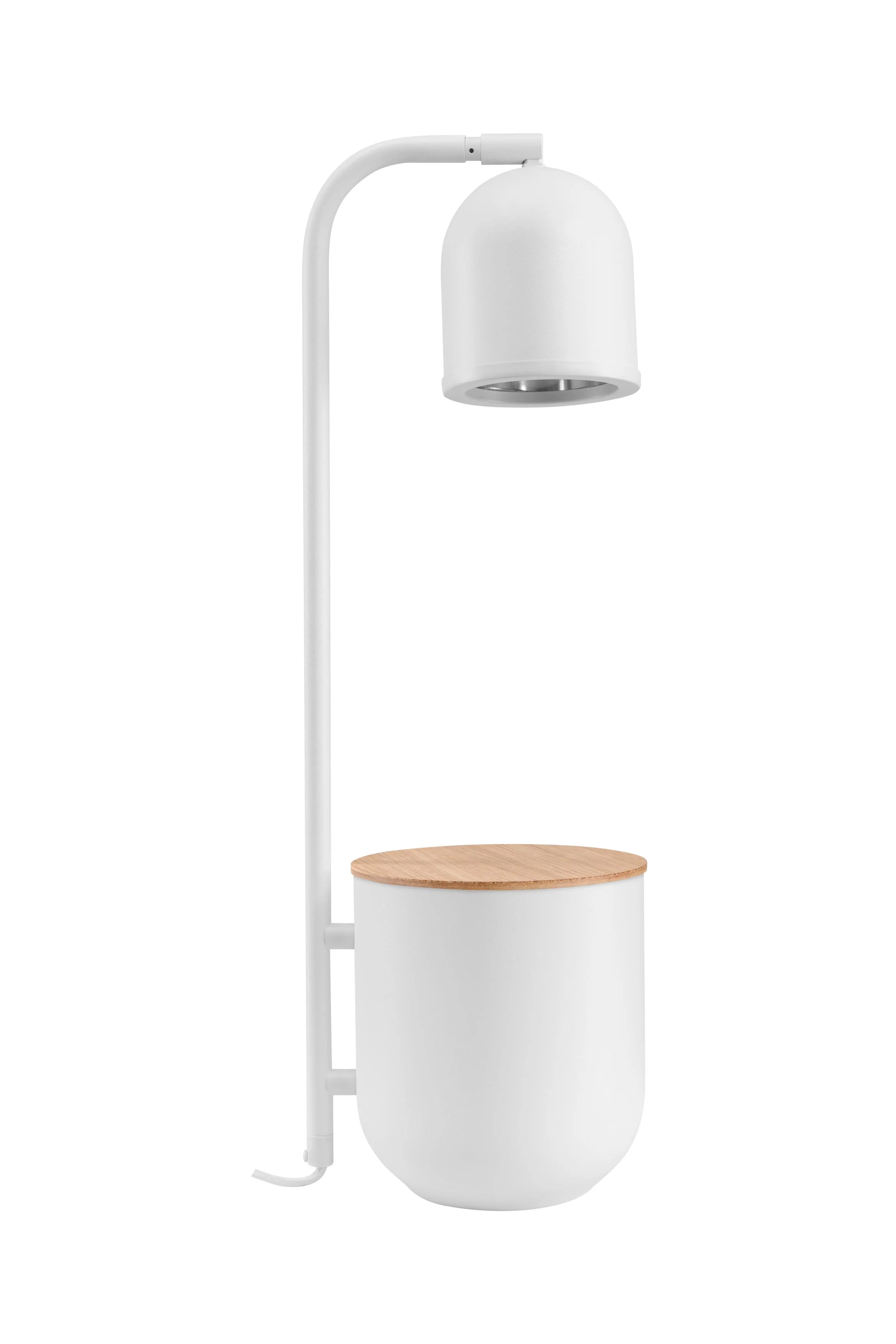 Lampa biurkowa BOTANICA WOOD biały - Image 4