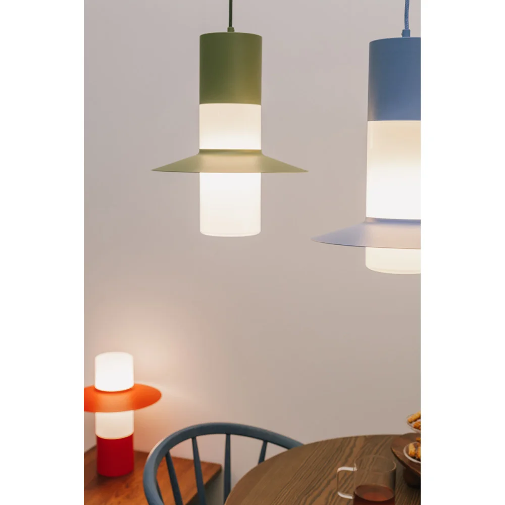 Lampa stołowa CAPONIO niebieski - Image 6