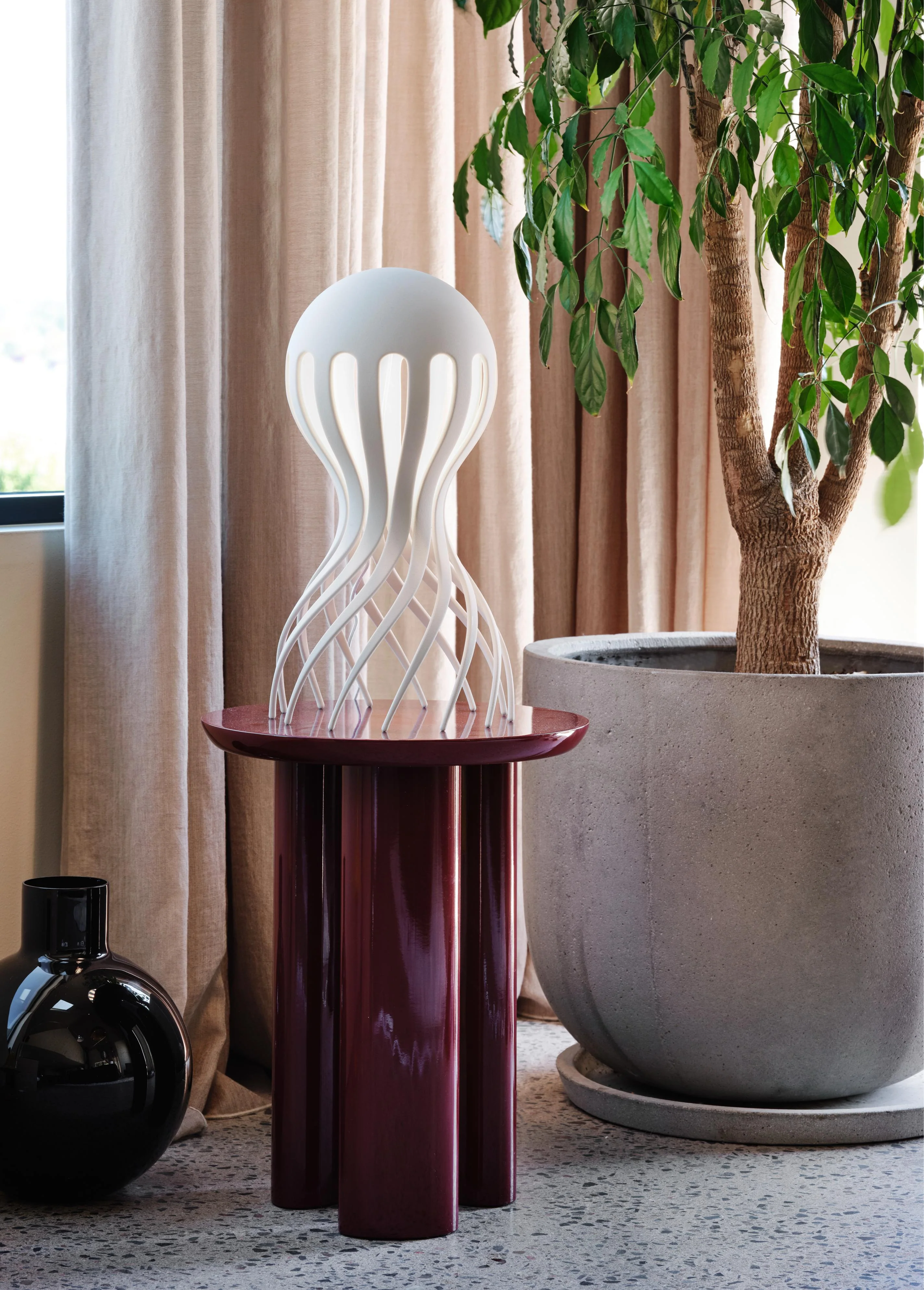Lampa stołowa CIRRATA biały - Image 4