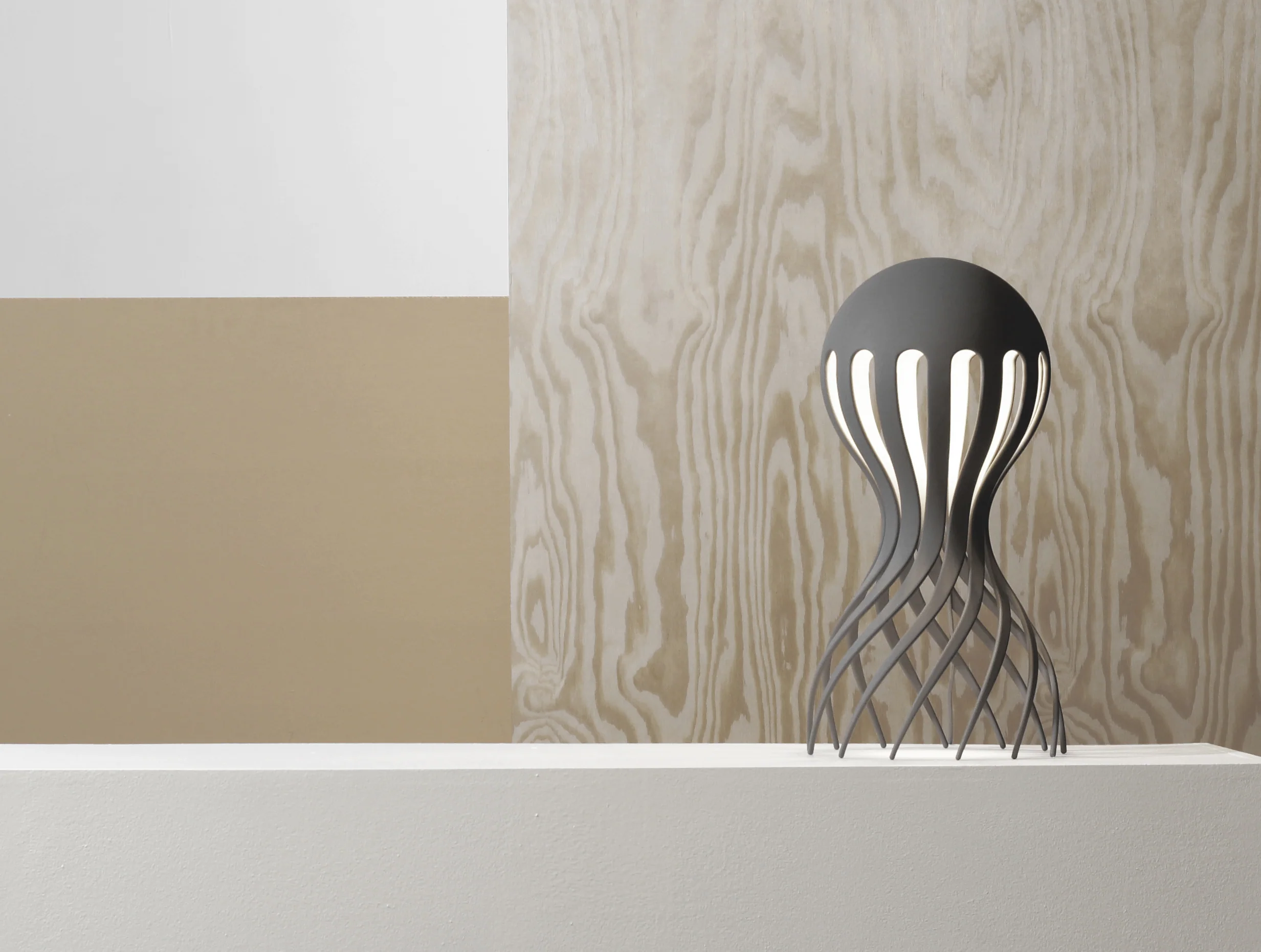 Lampa stołowa CIRRATA szary - Image 6