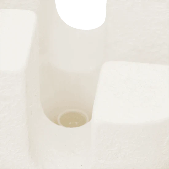 Lampa stołowa CUARTO biała ceramika - Image 3