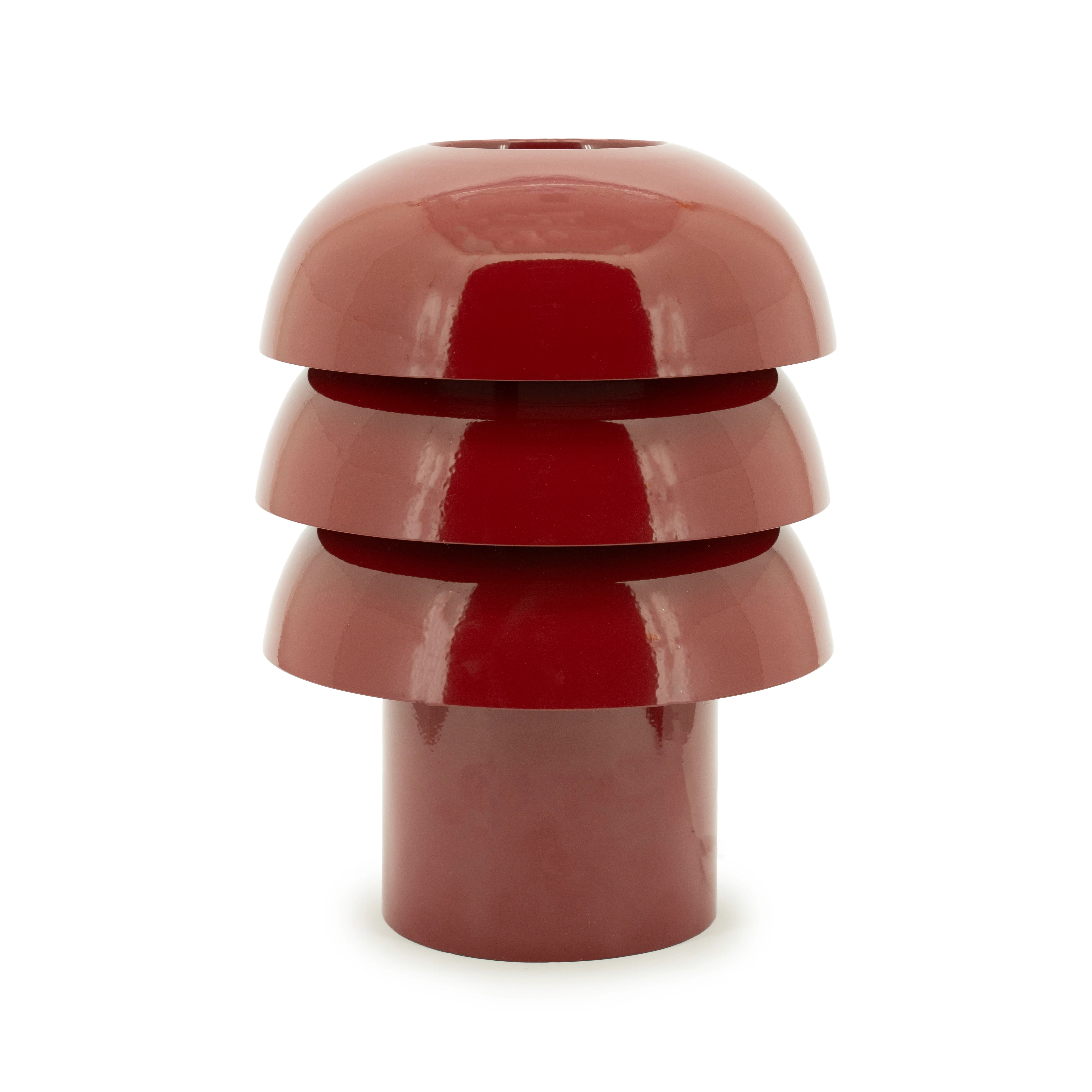 Lampa stołowa CURO burgundowy