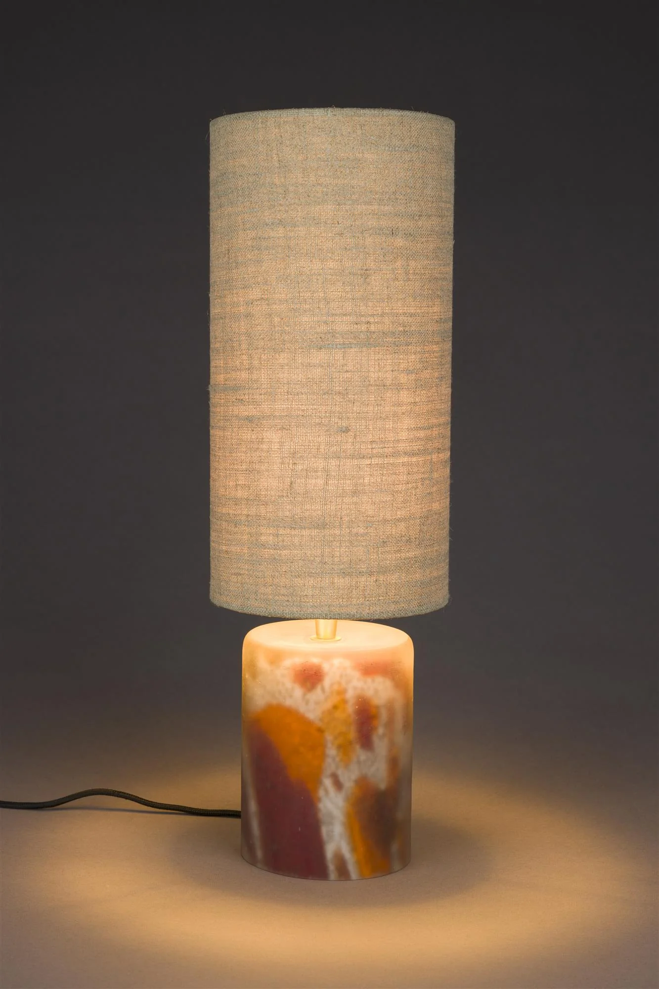 Lampa stołowa EARL beżowy - Image 9