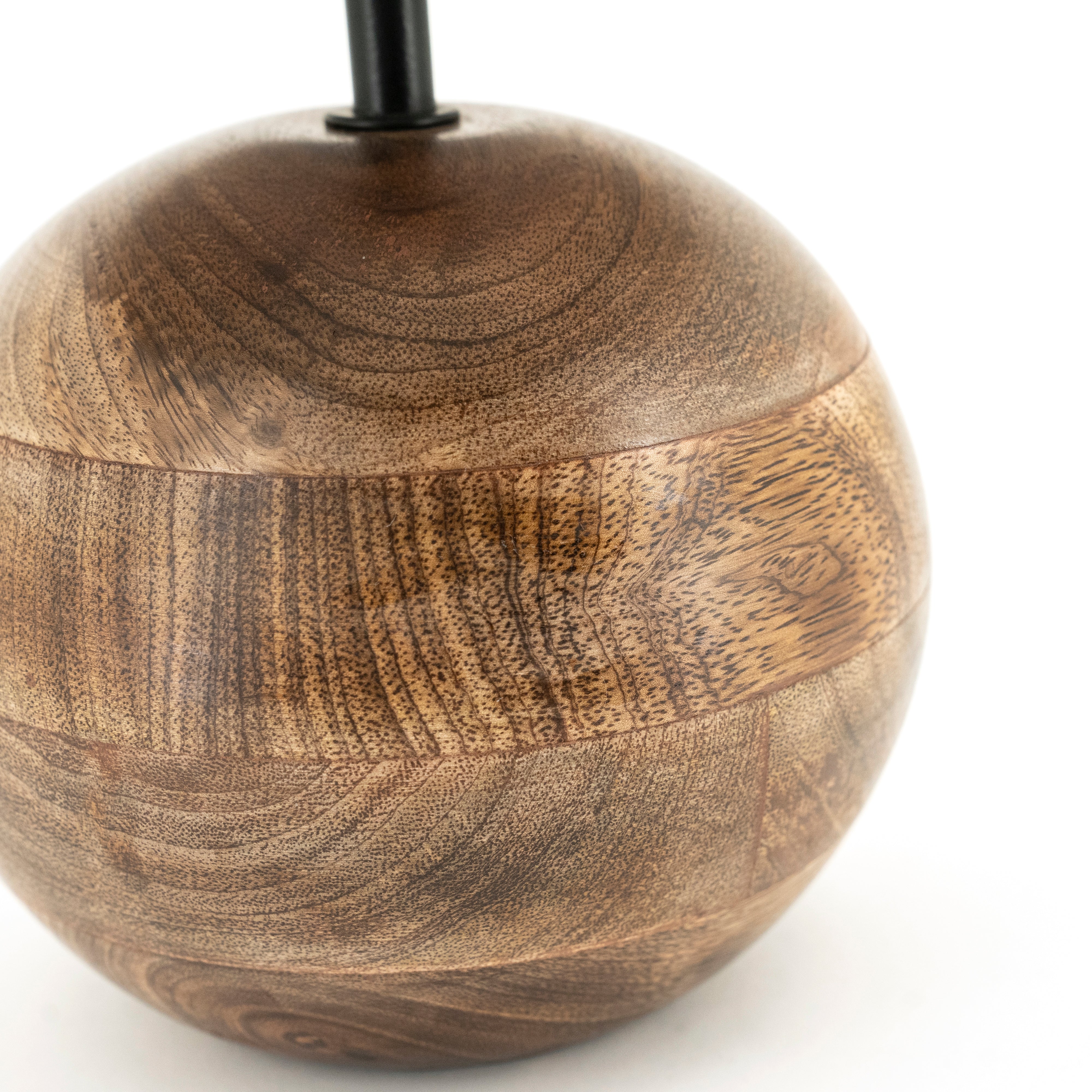Lampa stołowa GADJA juta z drewnianą podstawą - Image 5