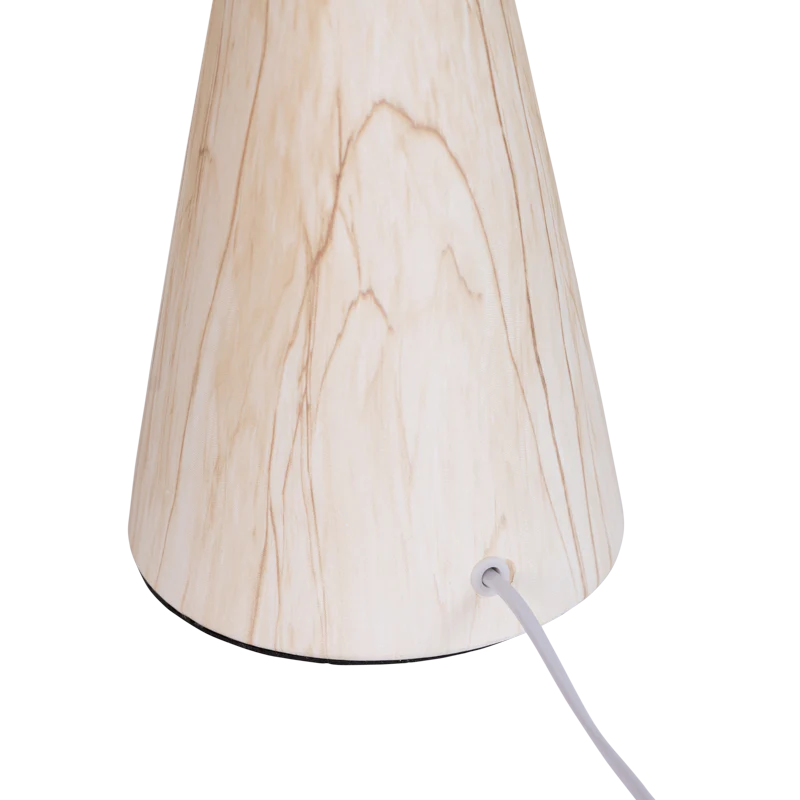 Lampa stołowa JUN ceramiczna podstawa z lnianym abażurem - Image 4