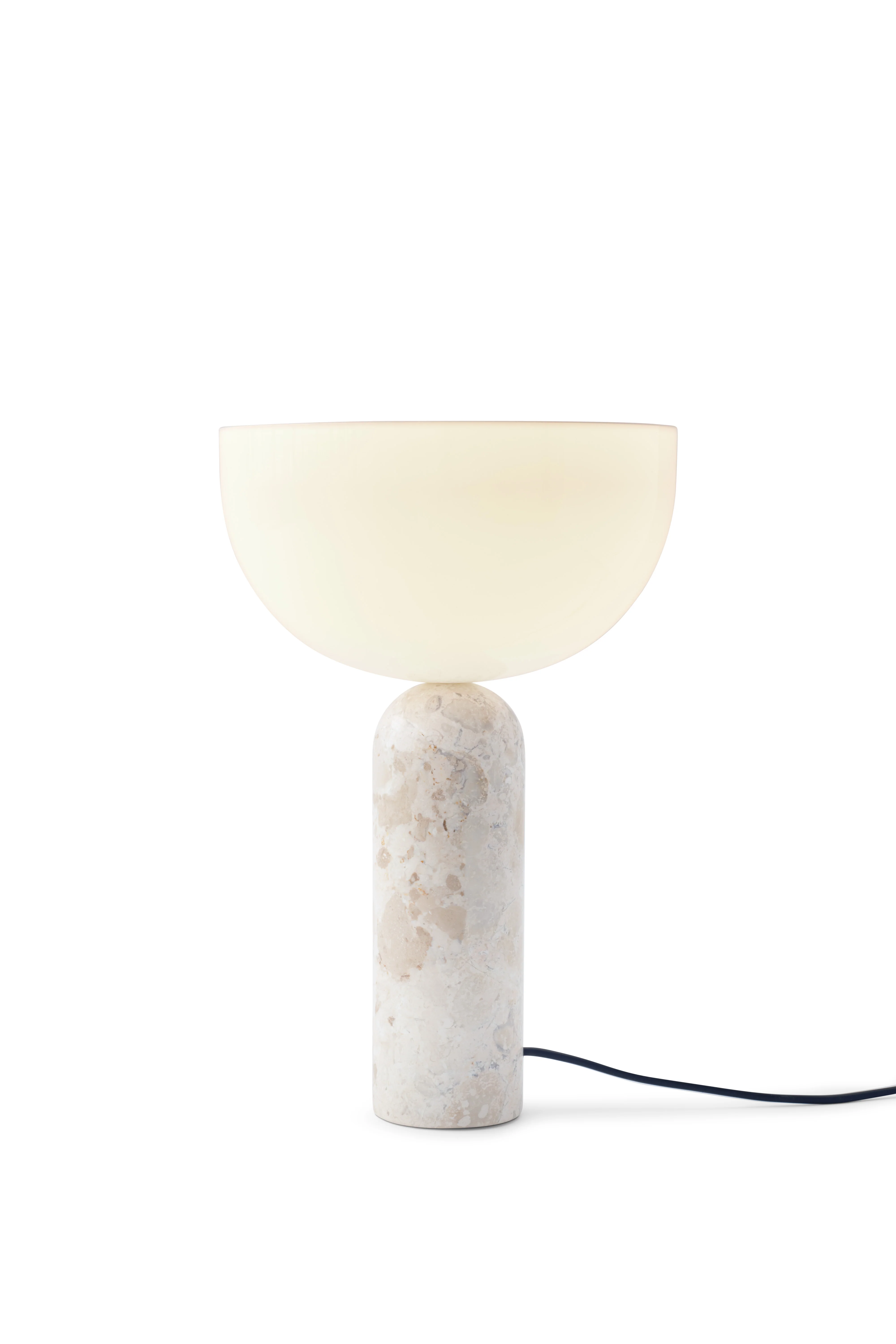Lampa stołowa KIZU kremowy marmur - Image 10