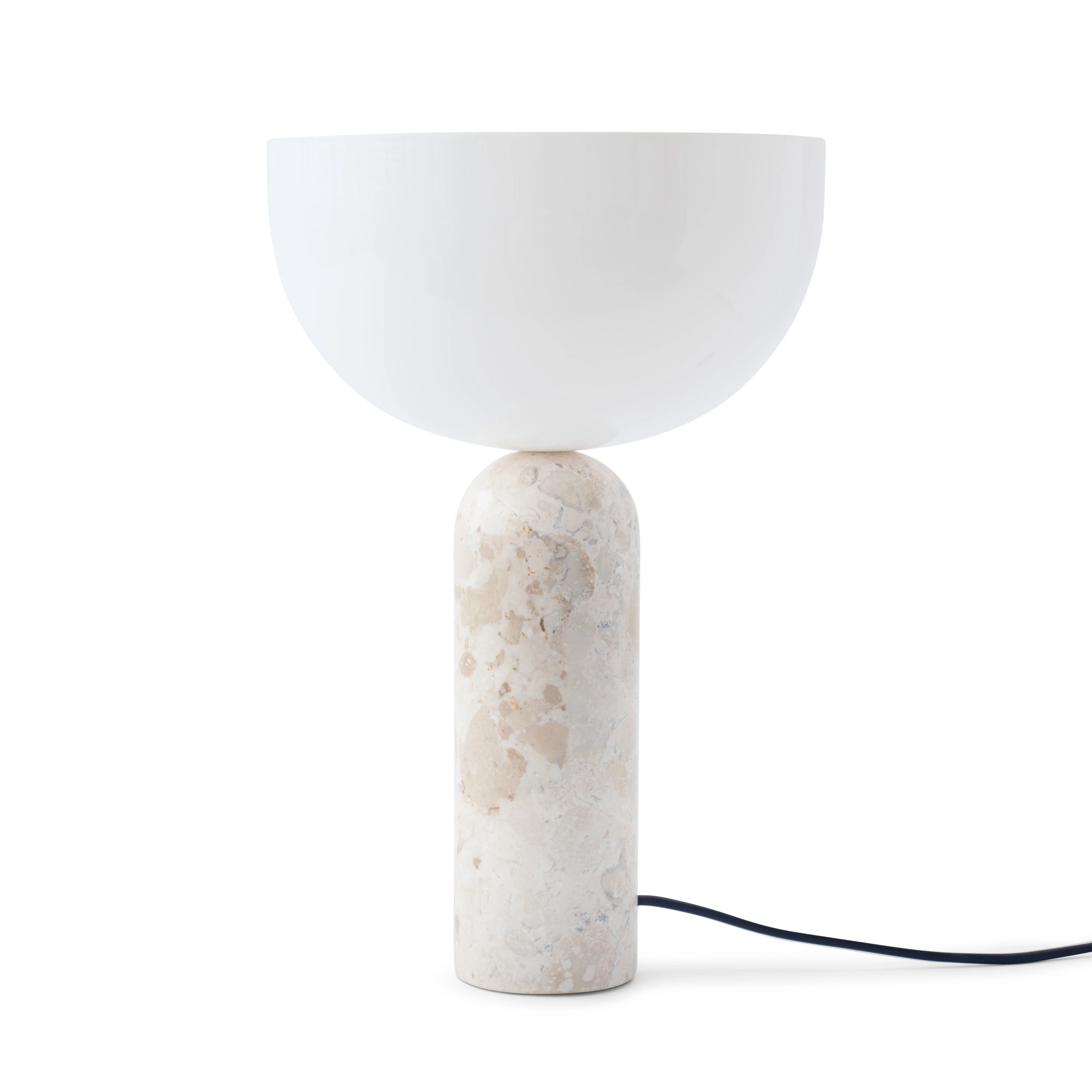 Lampa stołowa KIZU kremowy marmur - Image 4