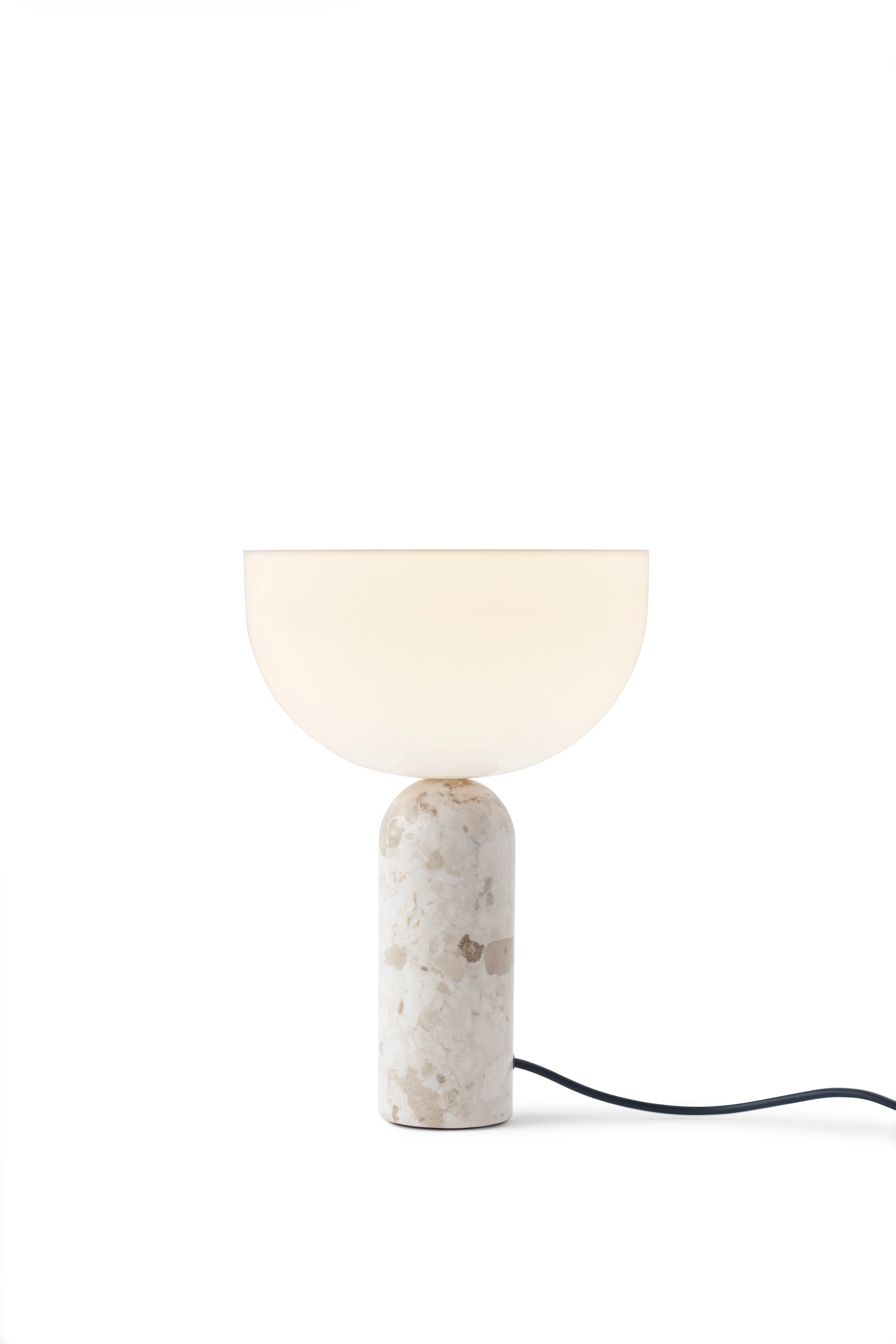 Lampa stołowa KIZU kremowy marmur - Image 7