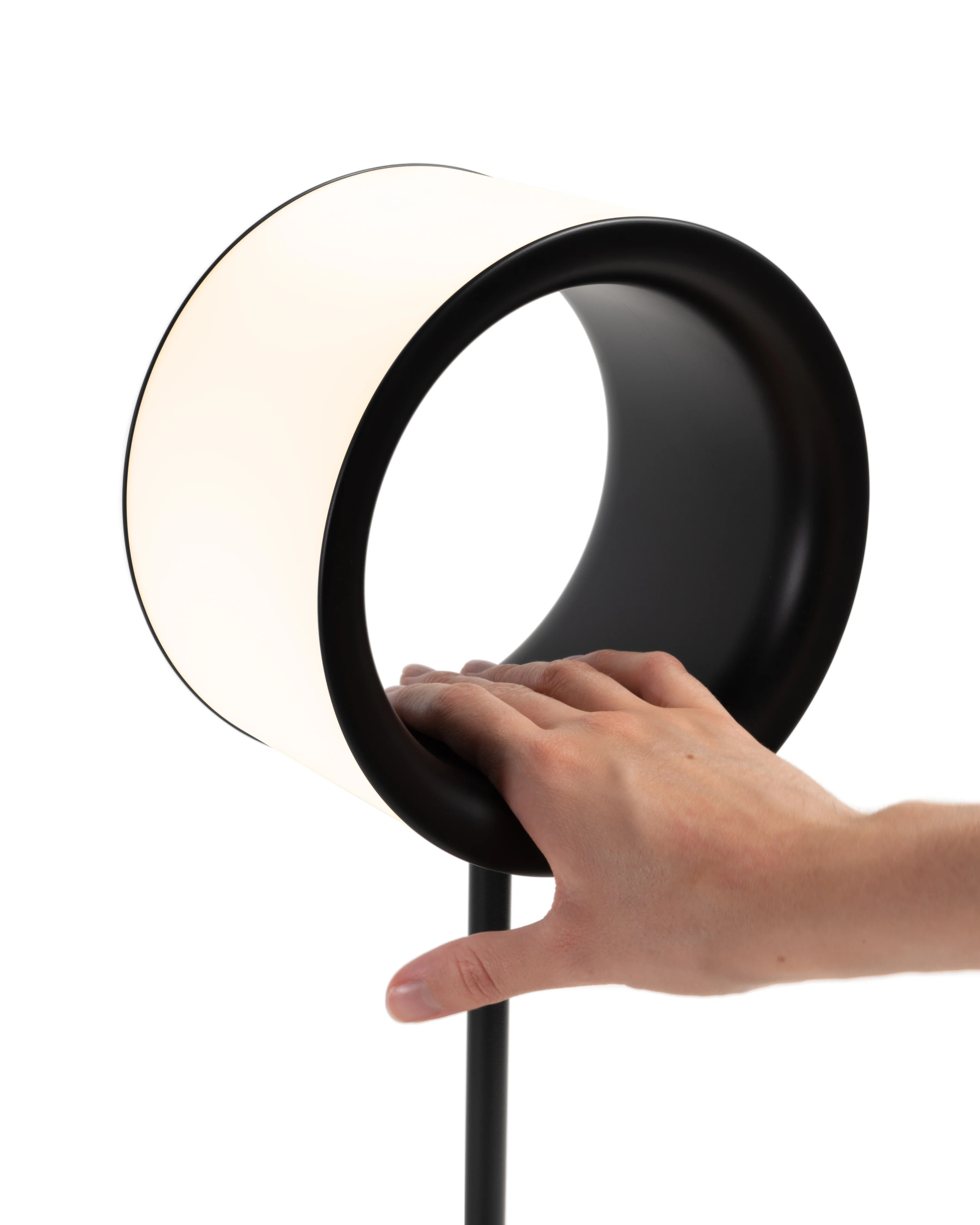 Lampa stołowa LOST czarny z białym - Image 12