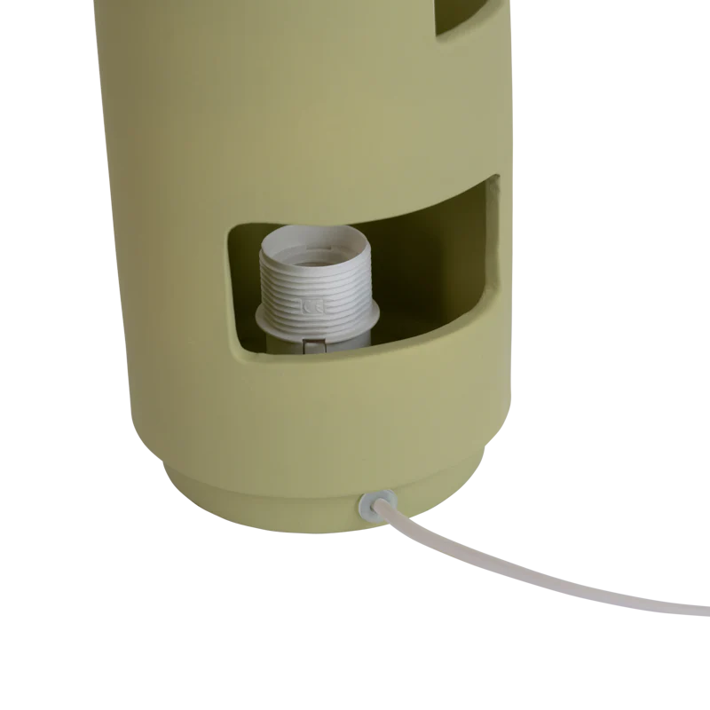 Lampa stołowa LUDICO zielona ceramika - Image 5