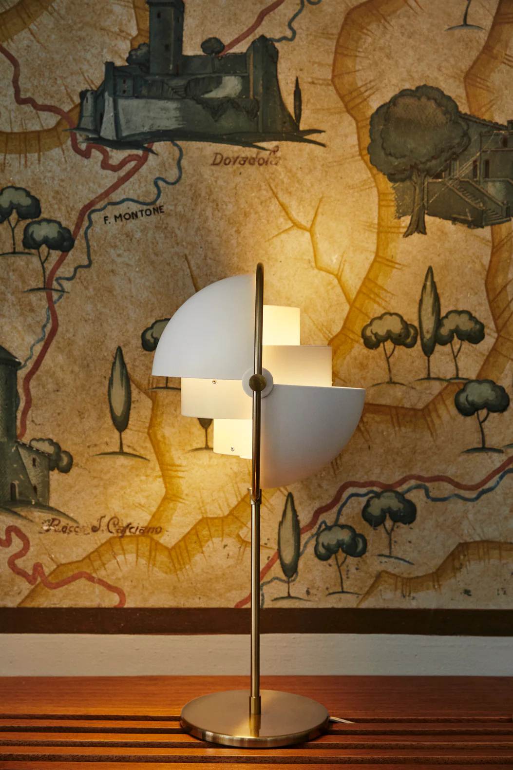 Lampa stołowa MULTI-LITE chrom - Image 2