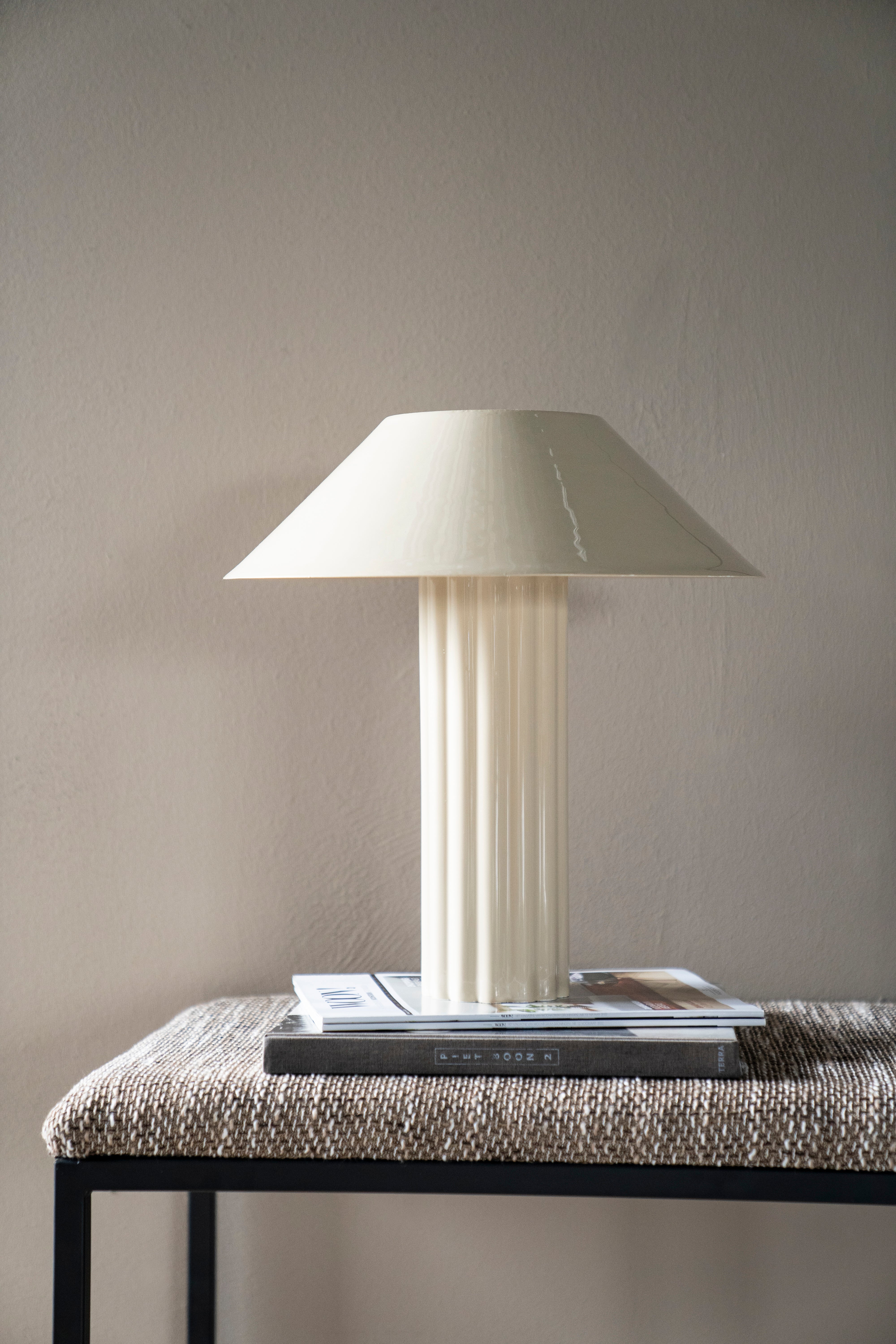 Lampa stołowa PALLAS beżowy - Image 2