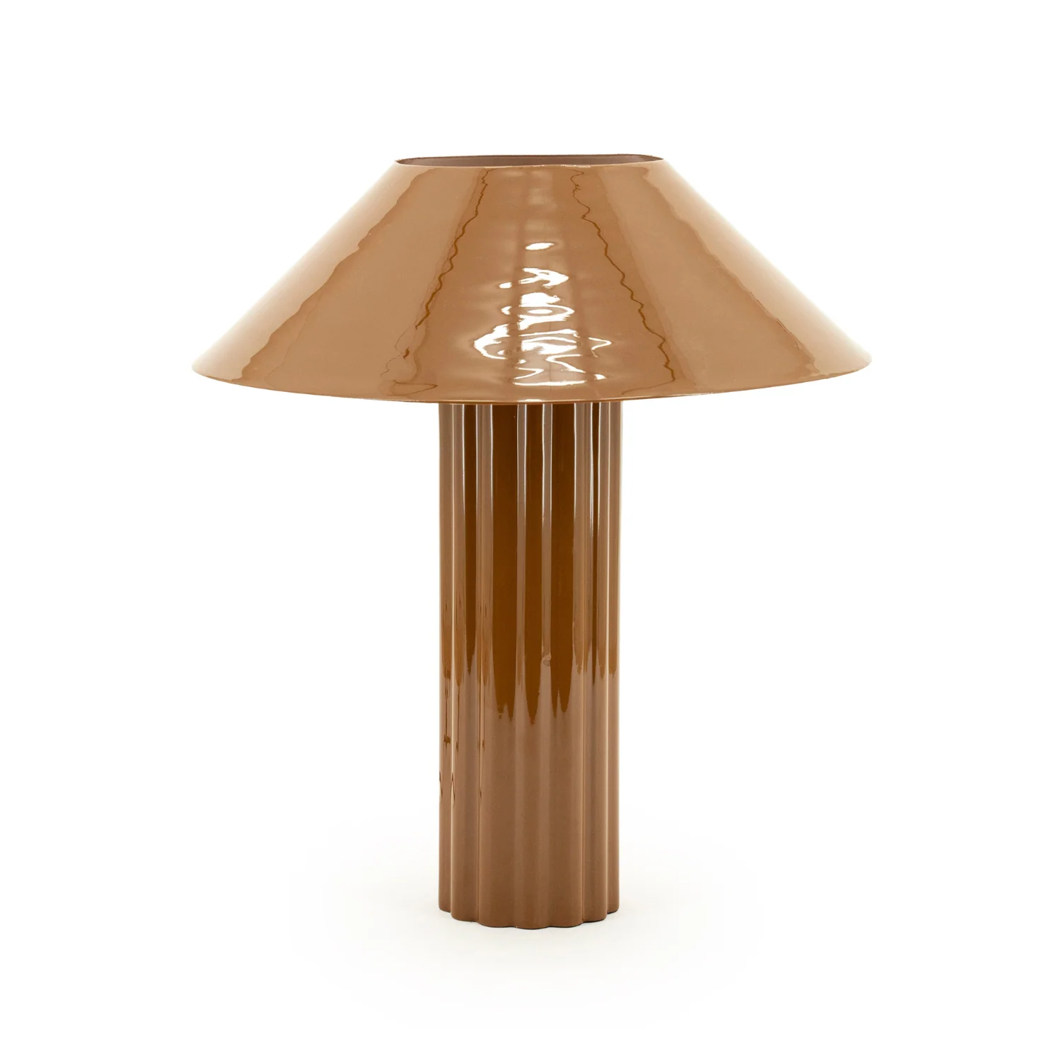 Lampa stołowa PALLAS musztardowy