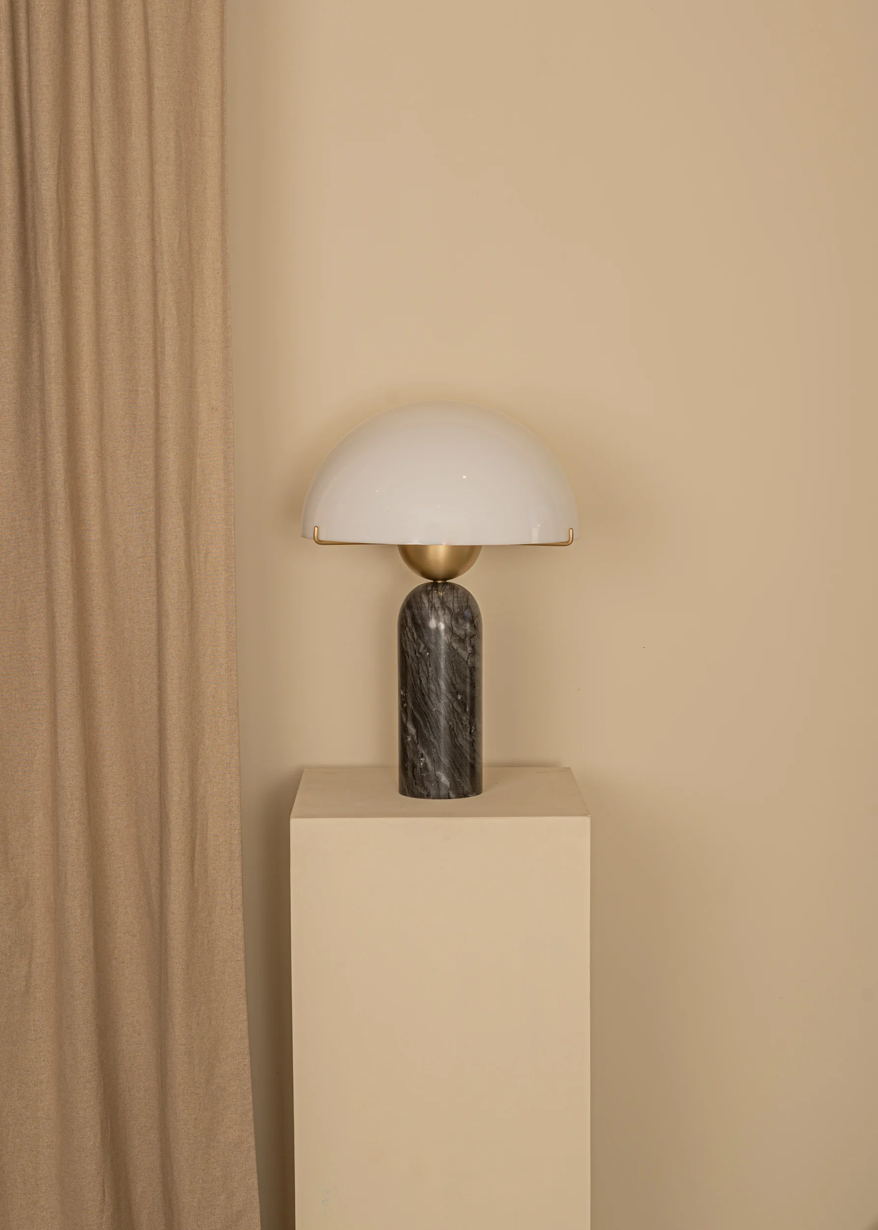 Lampa stołowa PEONO czarny marmur - Image 3