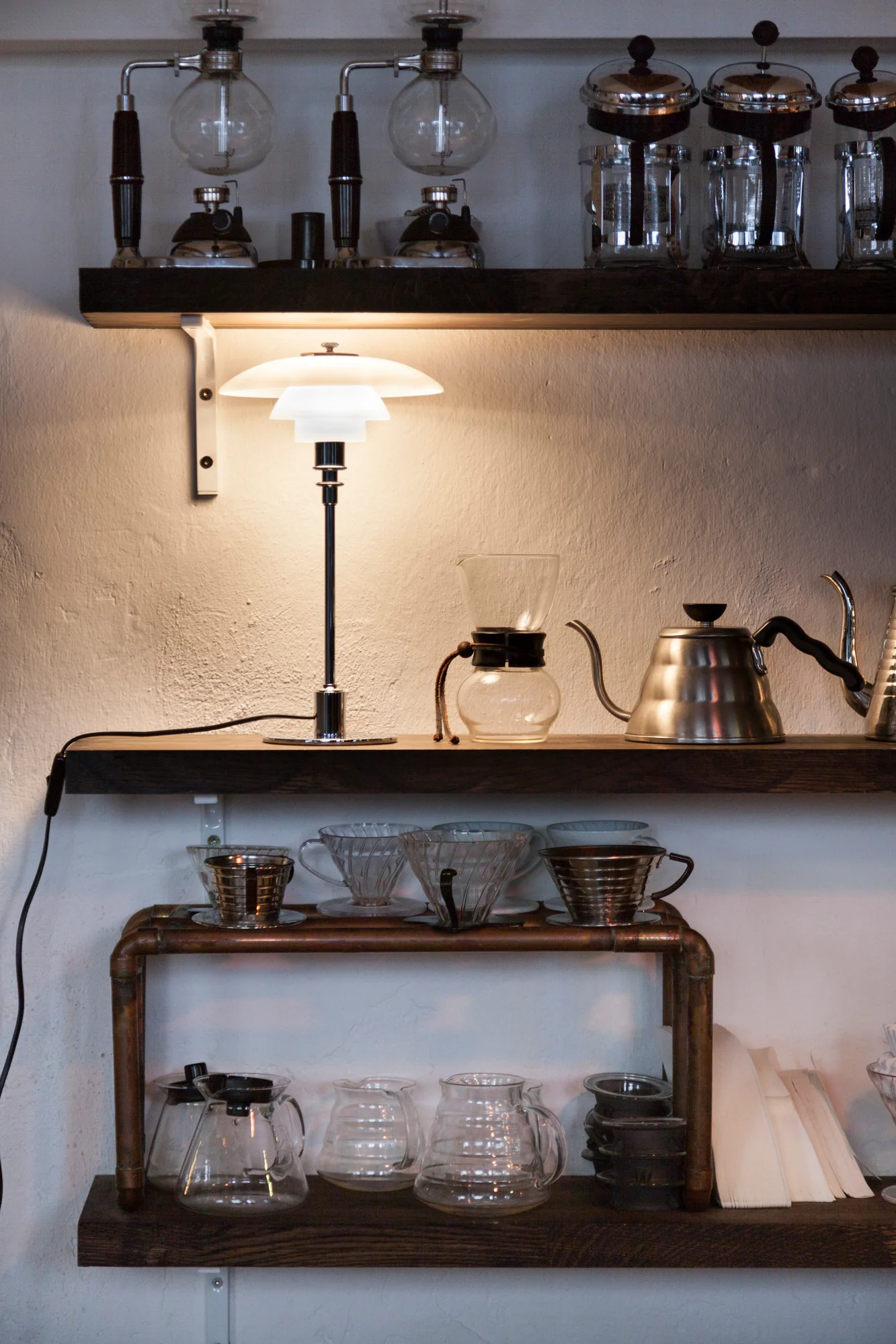 Lampa stołowa PH 2/1 biały z czarną podstawą - Image 4