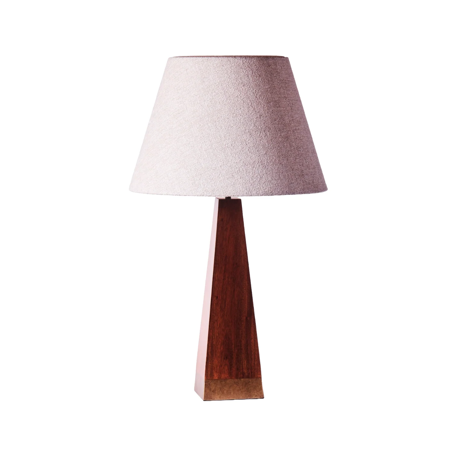 Lampa stołowa PYRAMID fornir jesionowy