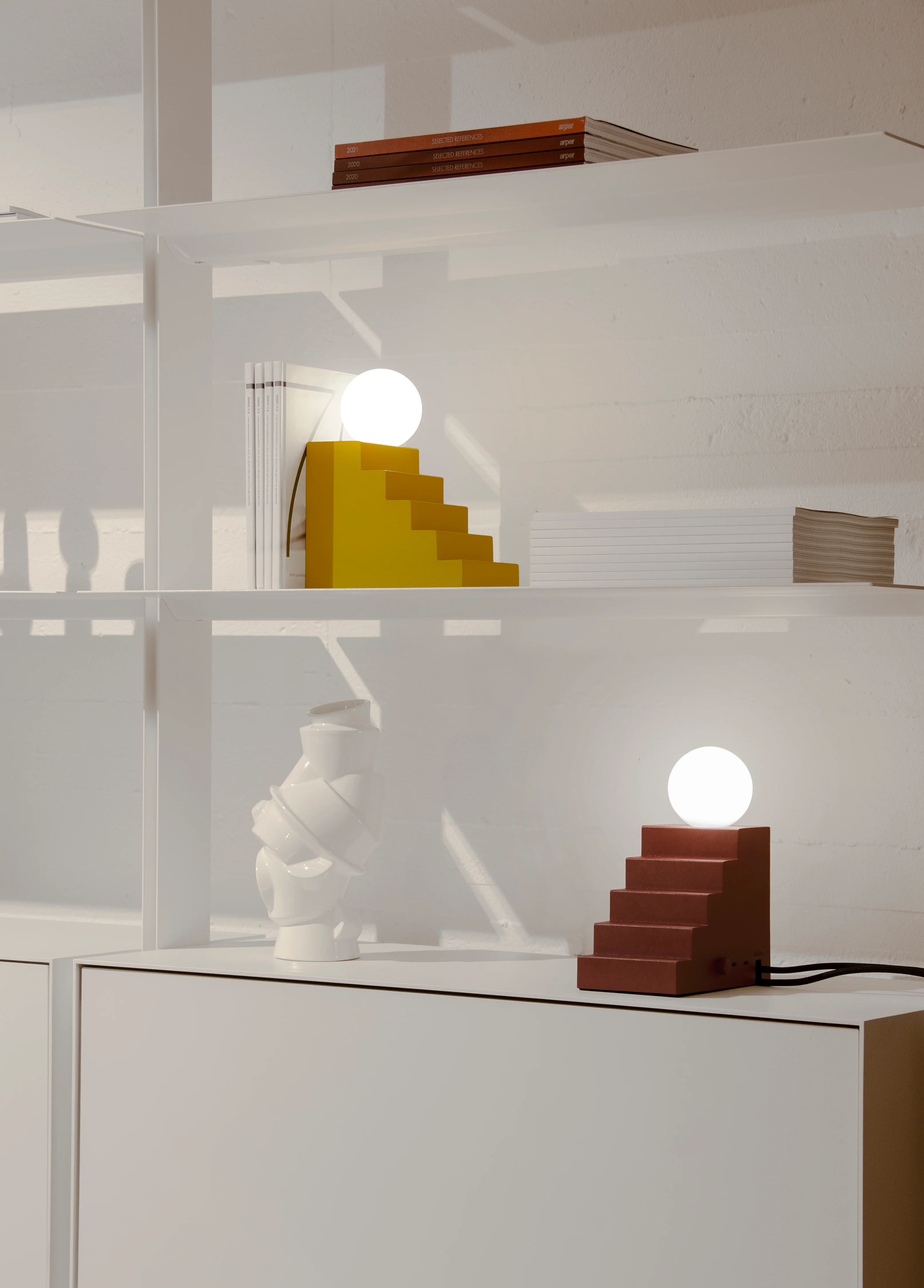 Lampa stołowa STAIR żółty - Image 8