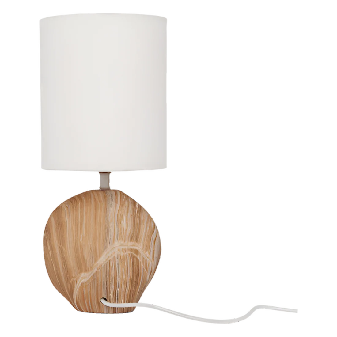 Lampa stołowa VITA dolomit z bawełnianym abażurem - Image 4