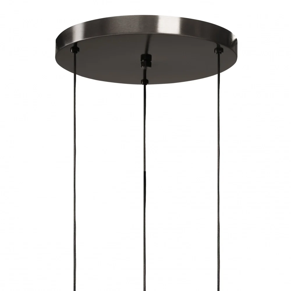 Lampa sufitowa ALUR 2 mleczne szkło z tytanowym wykończeniem - Image 7