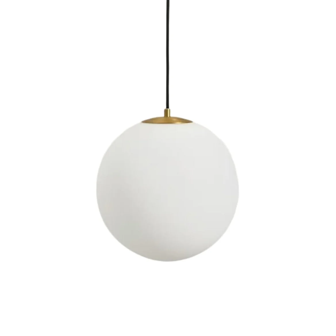 Lampa wisząca BRISIA szczotkowany mosiądz