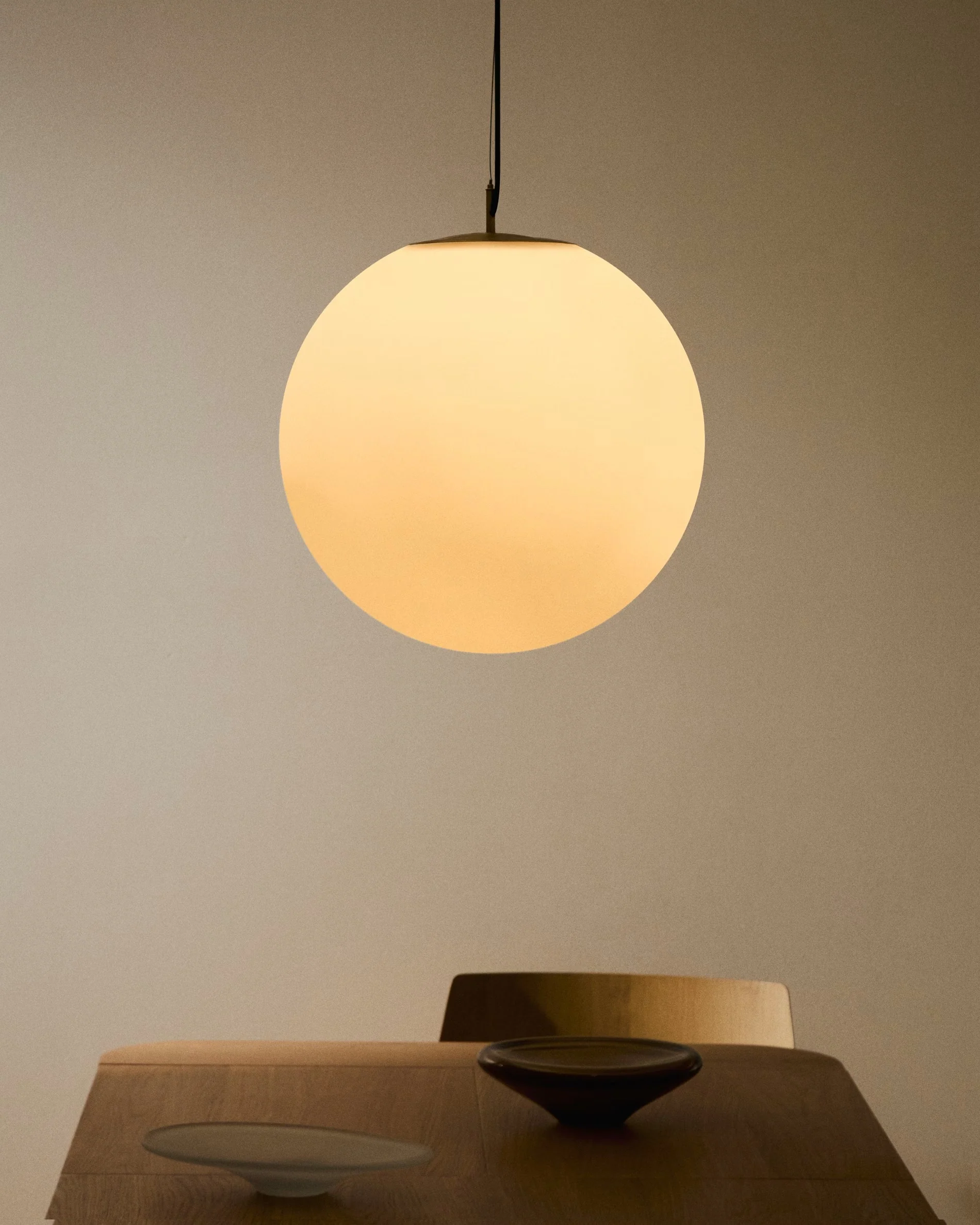 Lampa wisząca BRISIA szczotkowany mosiądz - Image 3