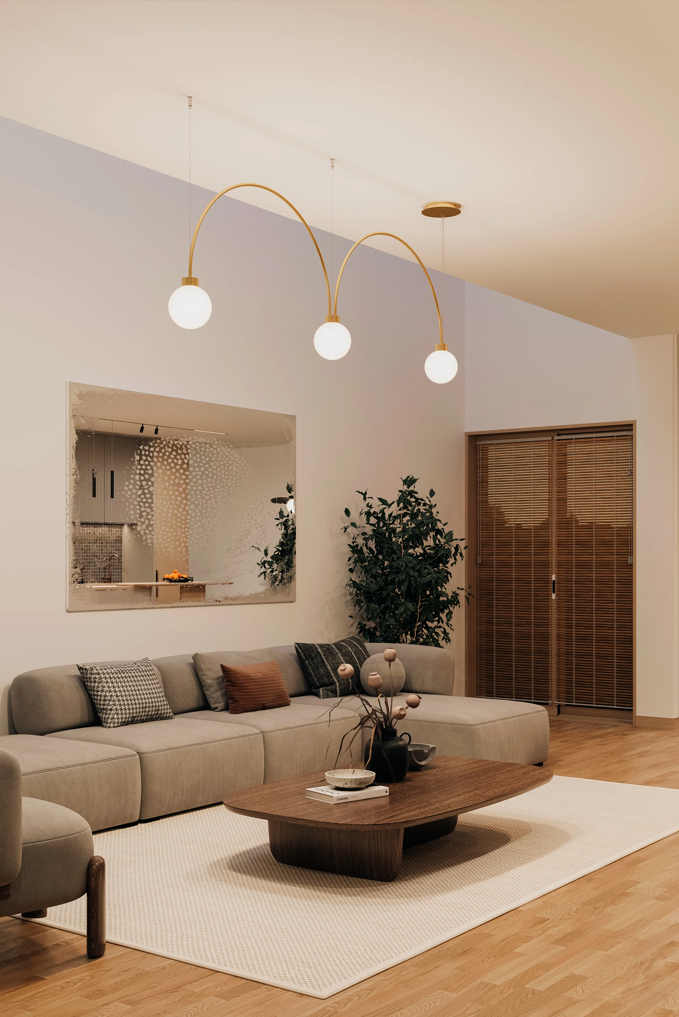 Lampa sufitowa FLYING BALL ARC - Image 4