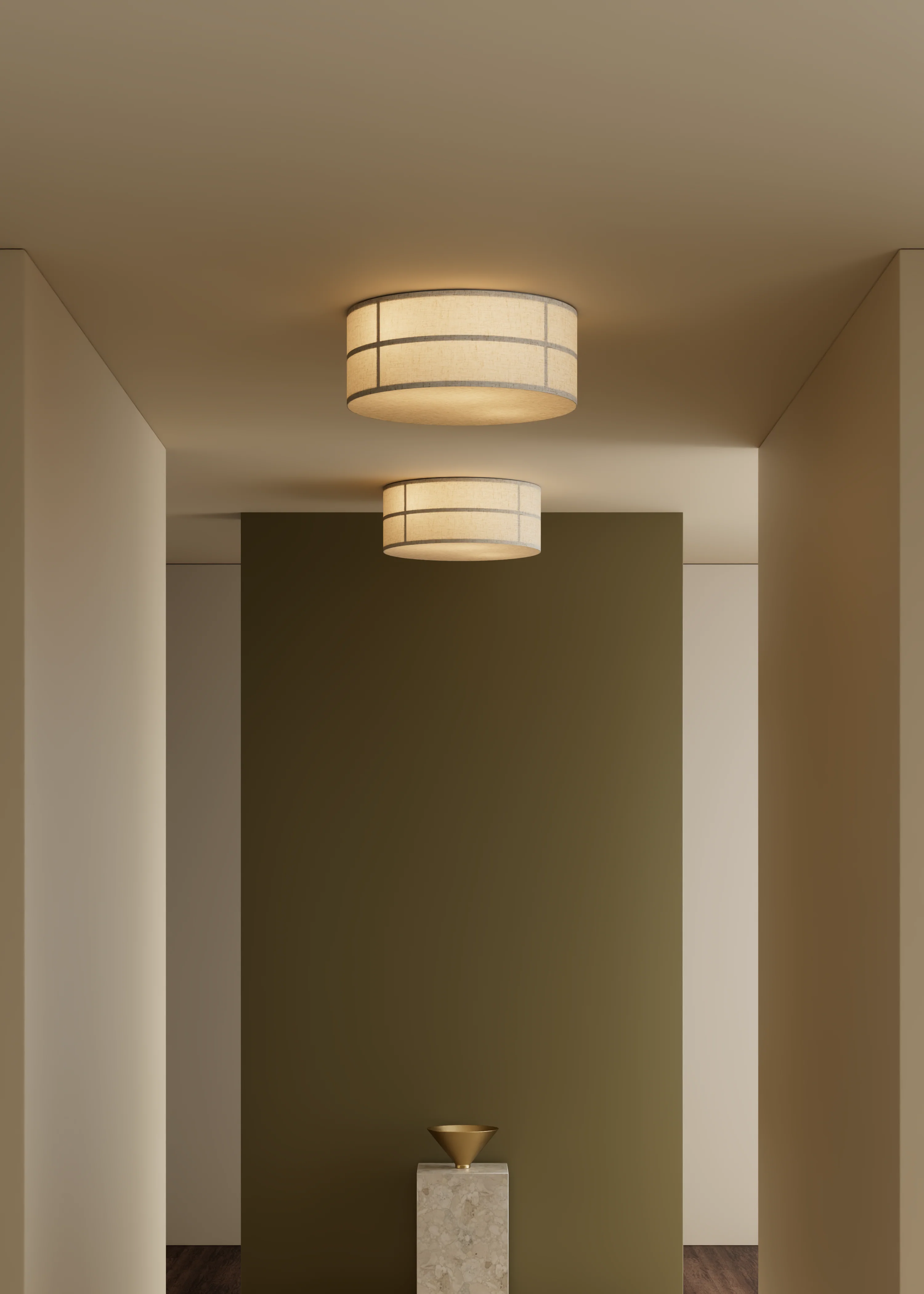 Lampa sufitowa HASHIRA len - Image 2