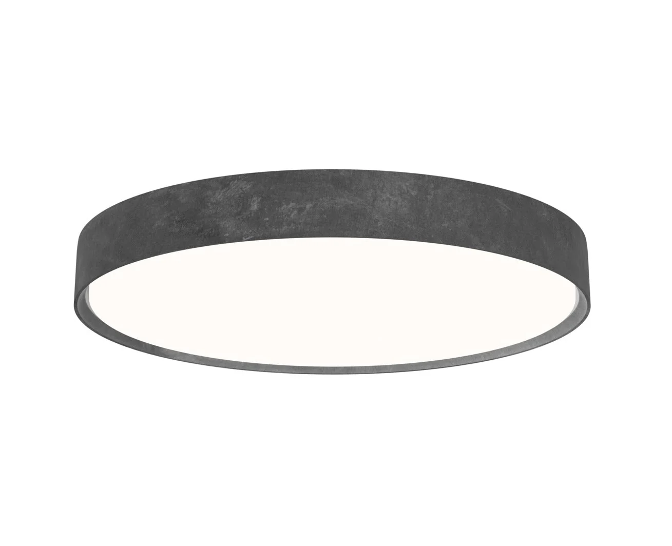 Lampa sufitowa LP SLIM ROUND surowe aluminium