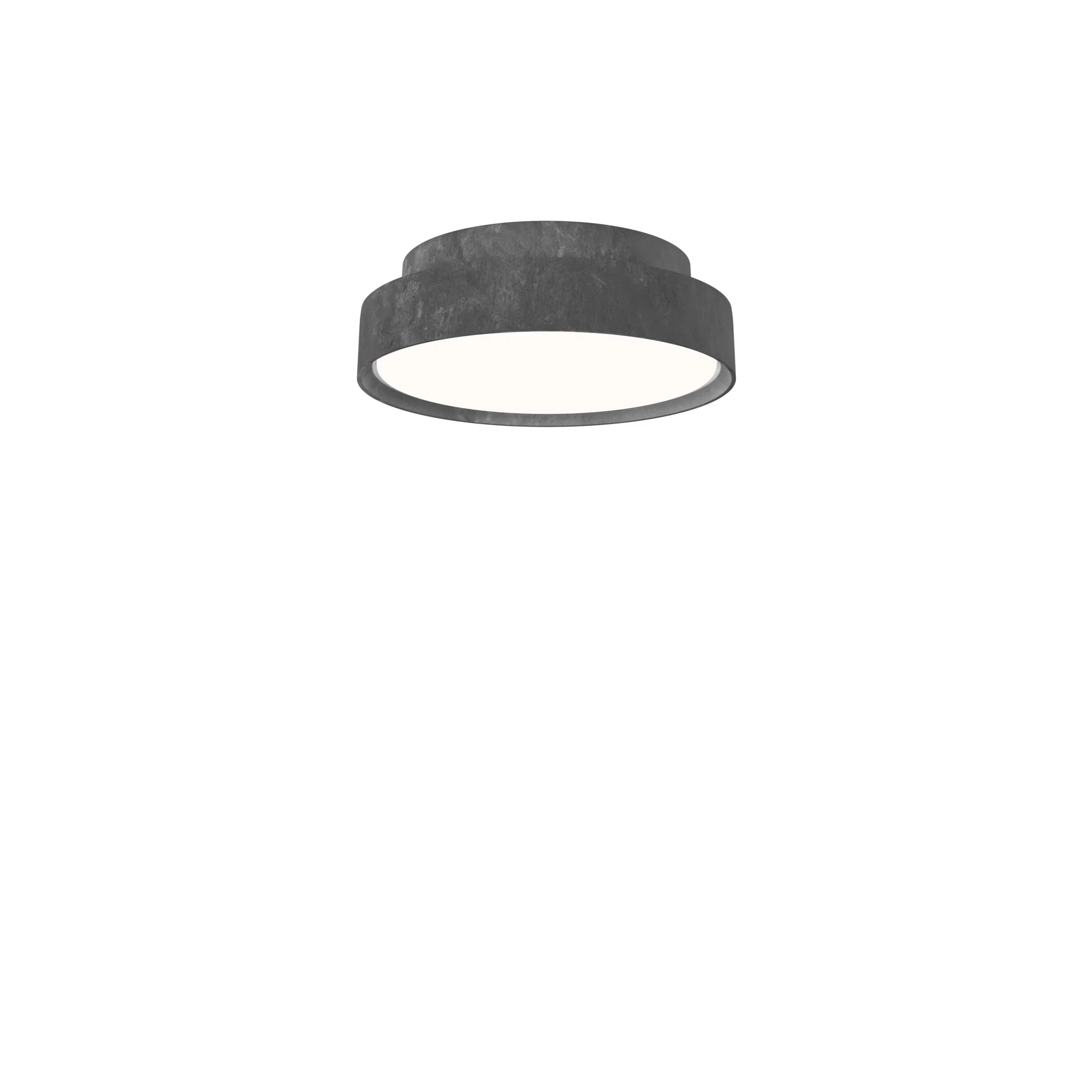 Lampa sufitowa LP SLIM ROUND surowe aluminium - Image 2