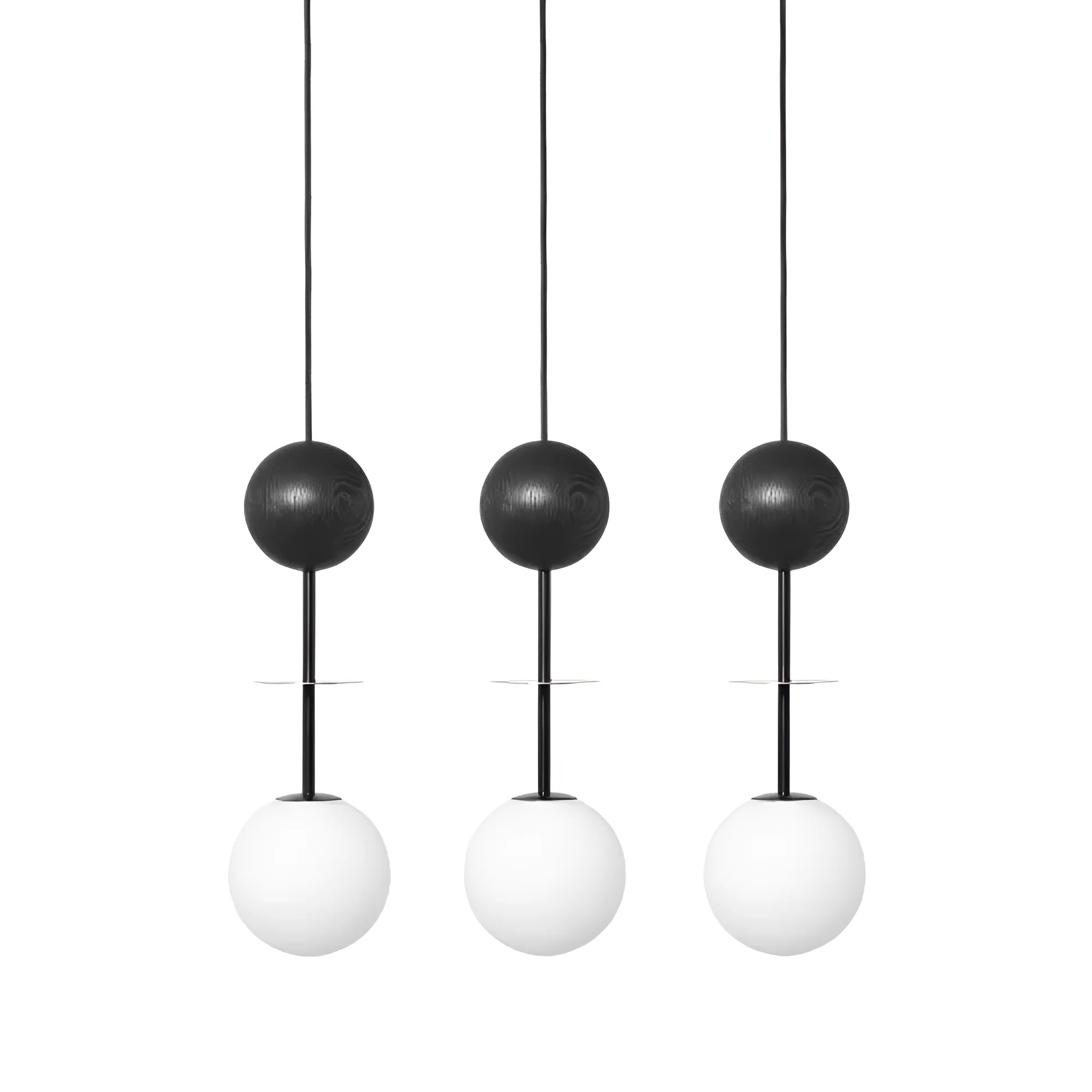 Lampa sufitowa OIO czarny