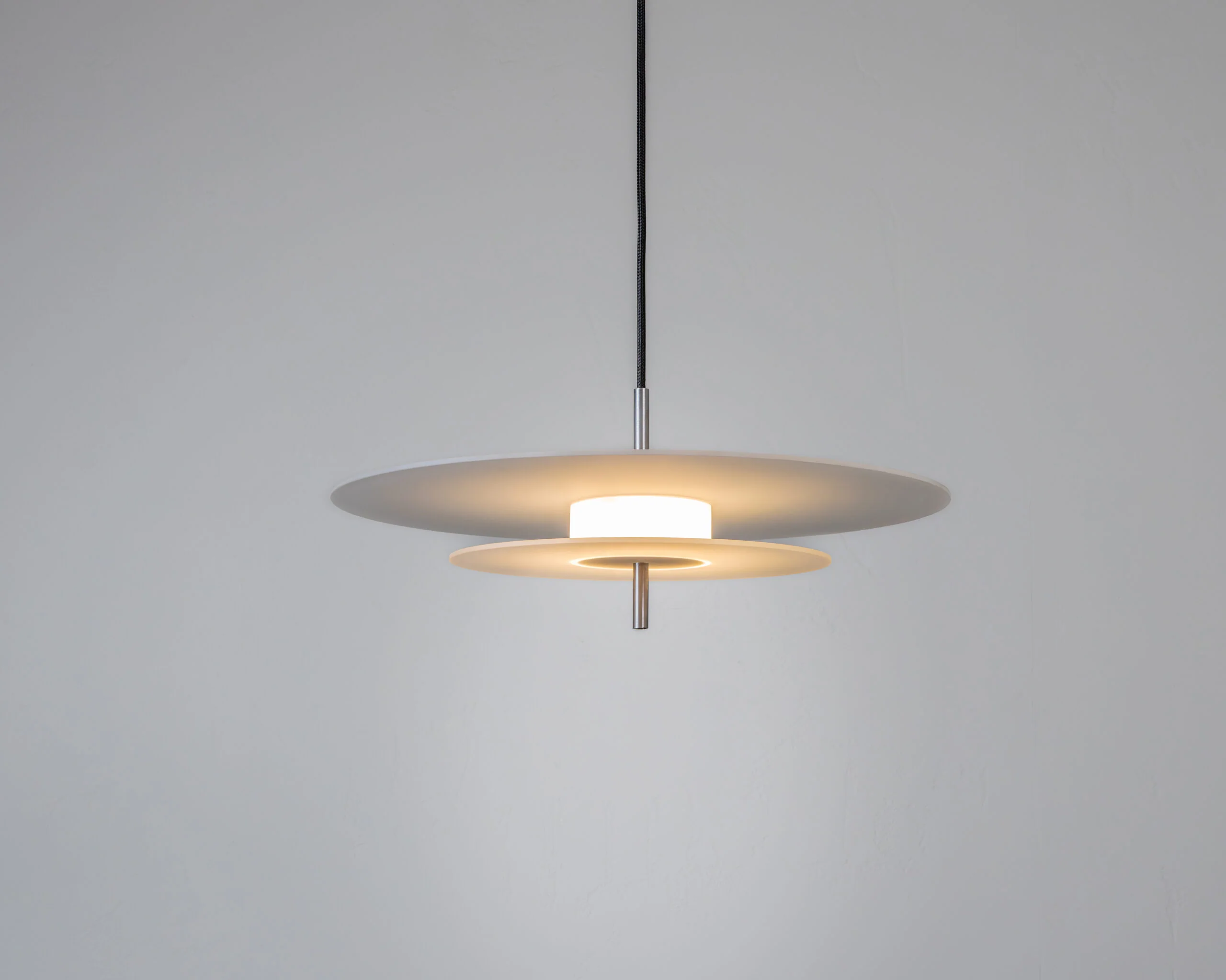 Lampa wisząca AEROPLAN GLASS 47 srebrny szary - Image 4