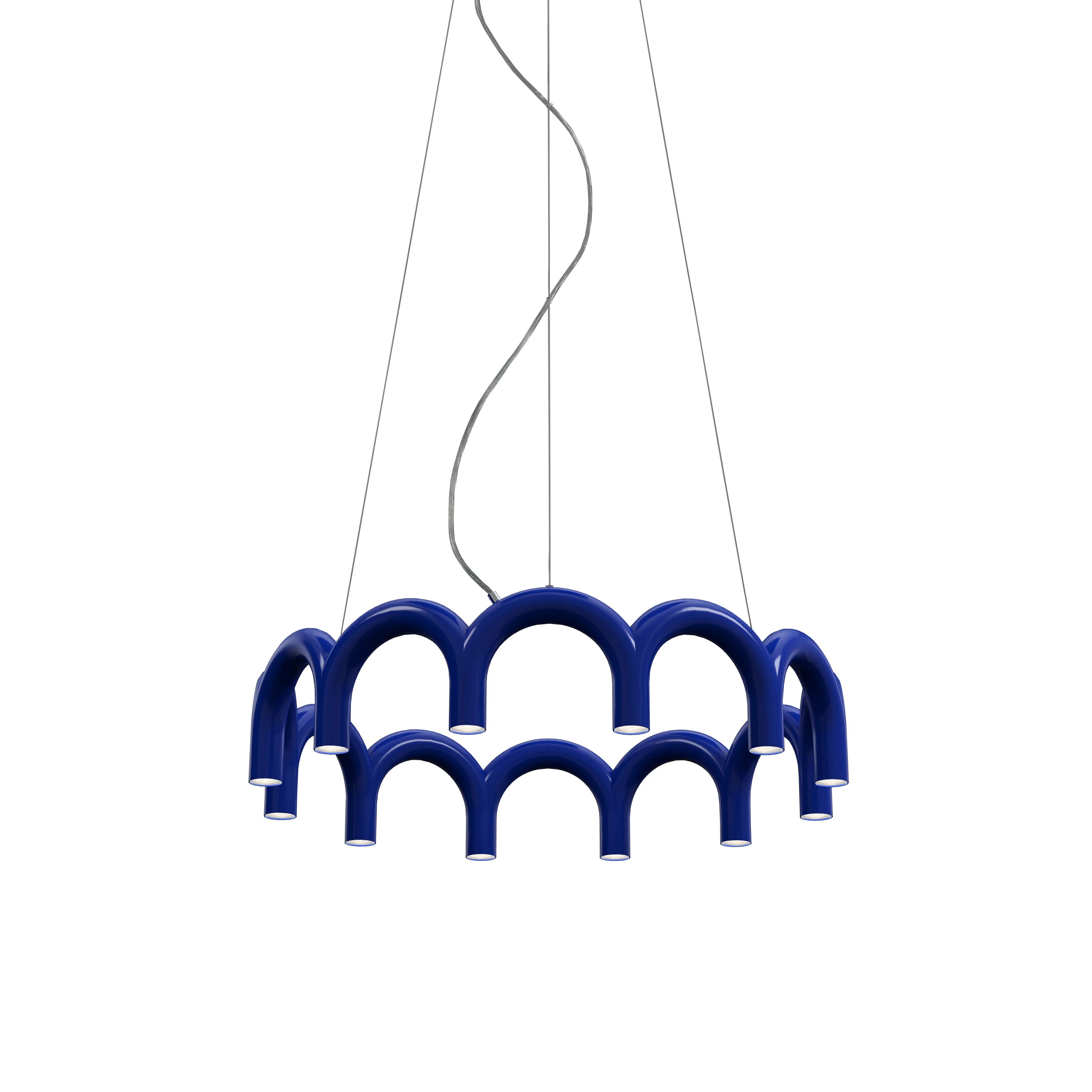 Lampa wisząca ARCH CIRCLE niebieski - Image 3