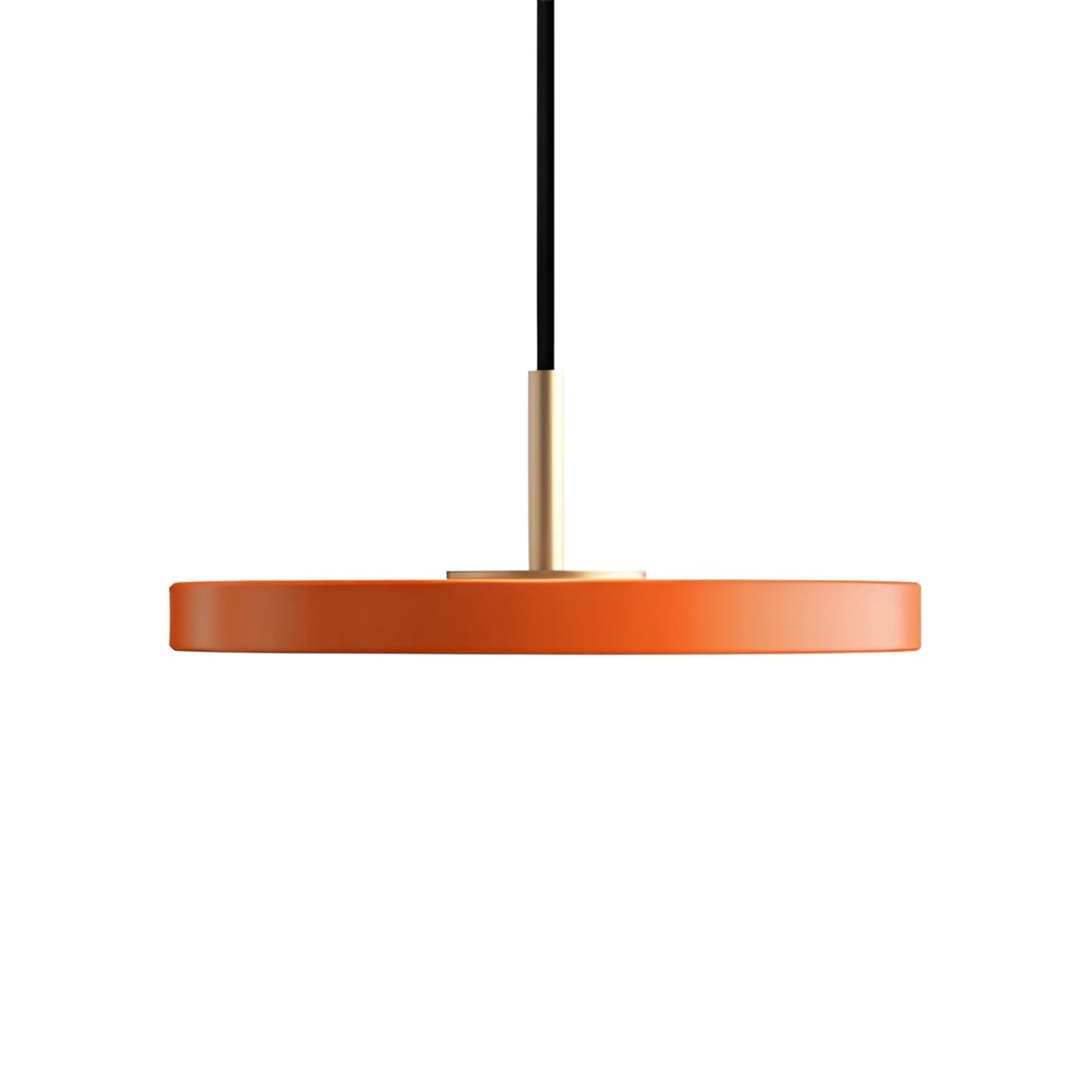 Lampa wisząca ASTERIA MICRO pomarańczowy ze złotą wstawką - Image 4