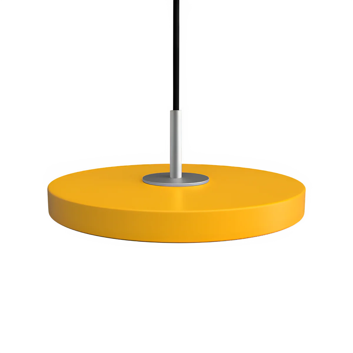 Lampa wisząca ASTERIA MICRO żółty ze srebrną wstawką