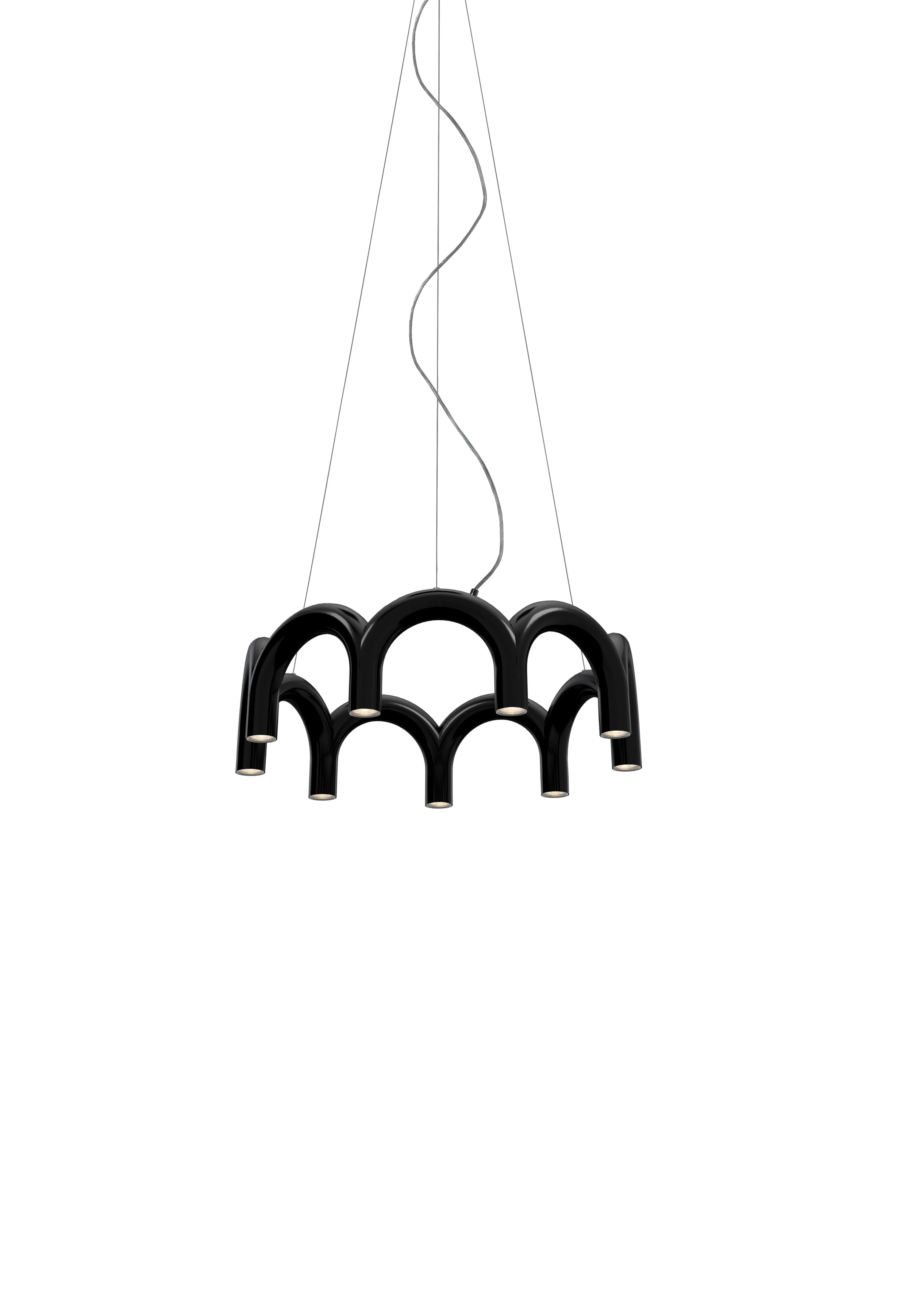 Lampa wisząca ARCH CIRCLE czarny - Image 3
