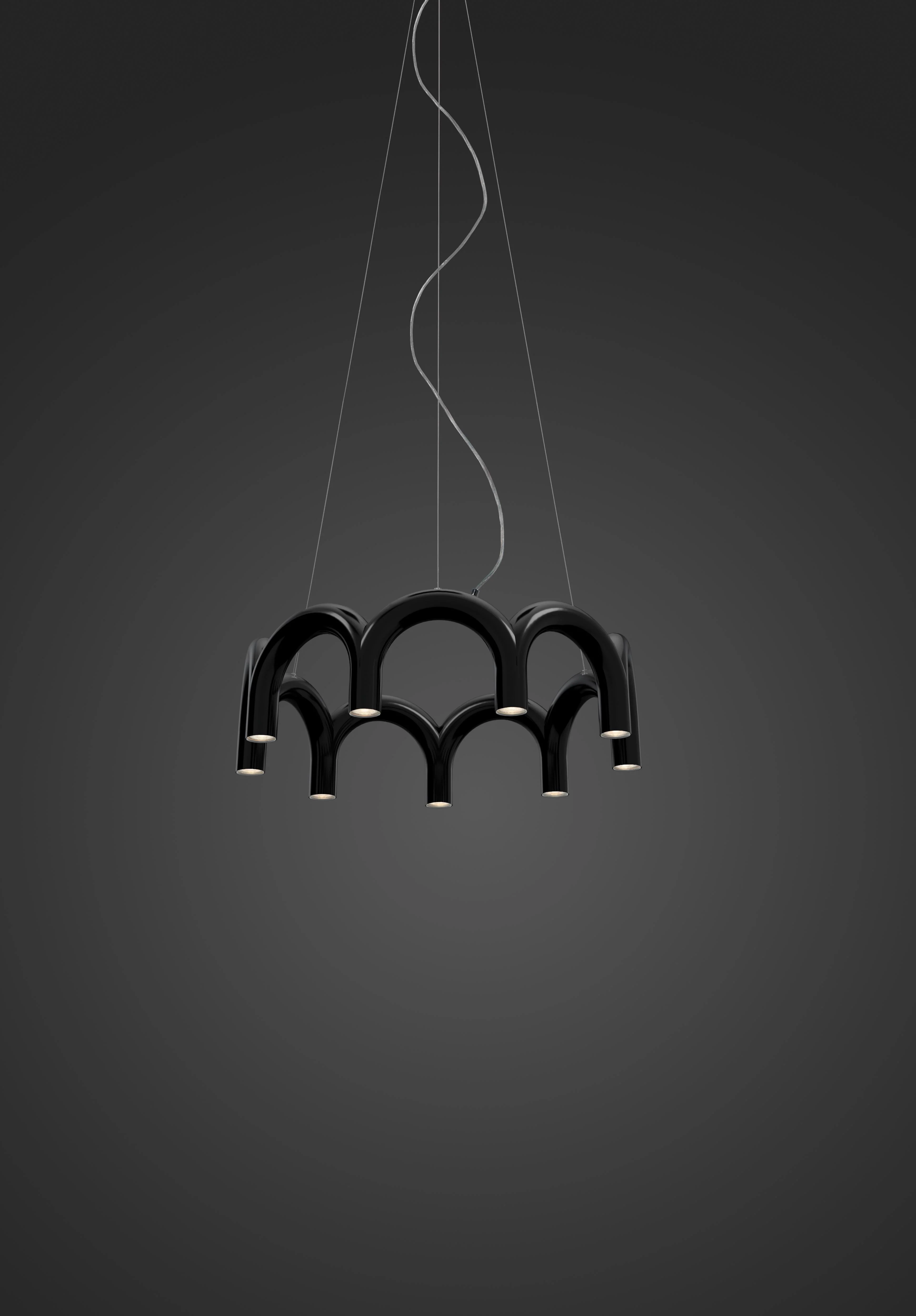 Lampa wisząca ARCH CIRCLE czarny - Image 5