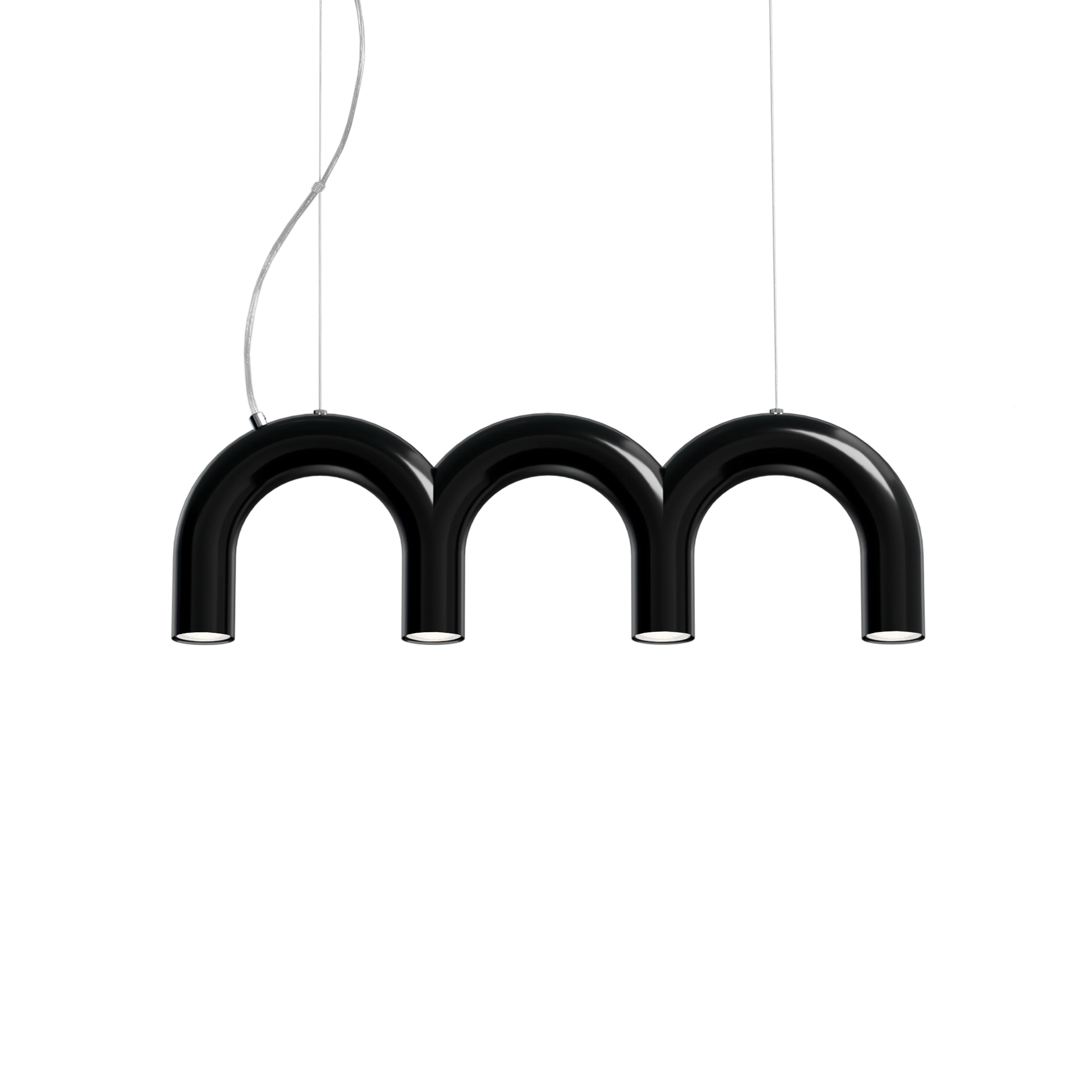 Lampa wisząca ARCH TRIPLETTE czarny