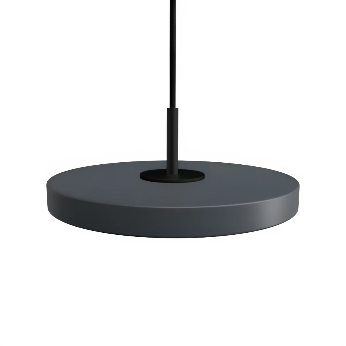 Lampa wisząca ASTERIA MICRO antracytowy z czarną wstawką