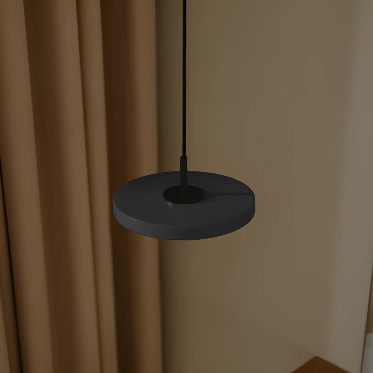 Lampa wisząca ASTERIA MICRO antracytowy z czarną wstawką - Image 2