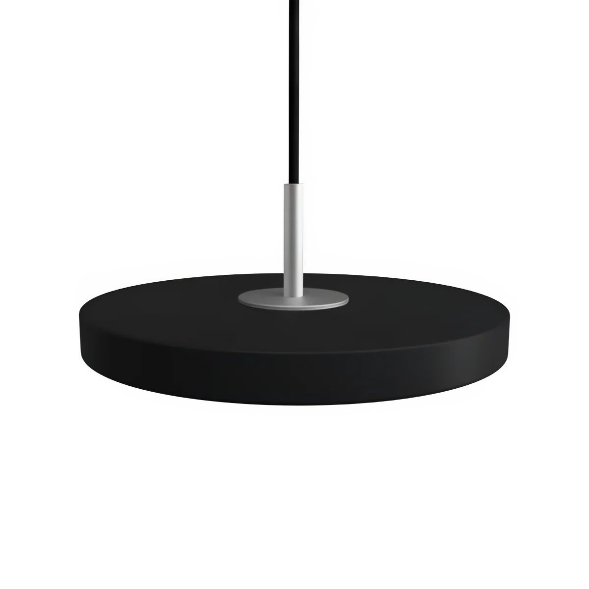 Lampa wisząca ASTERIA MICRO czarny ze srebrną wstawką