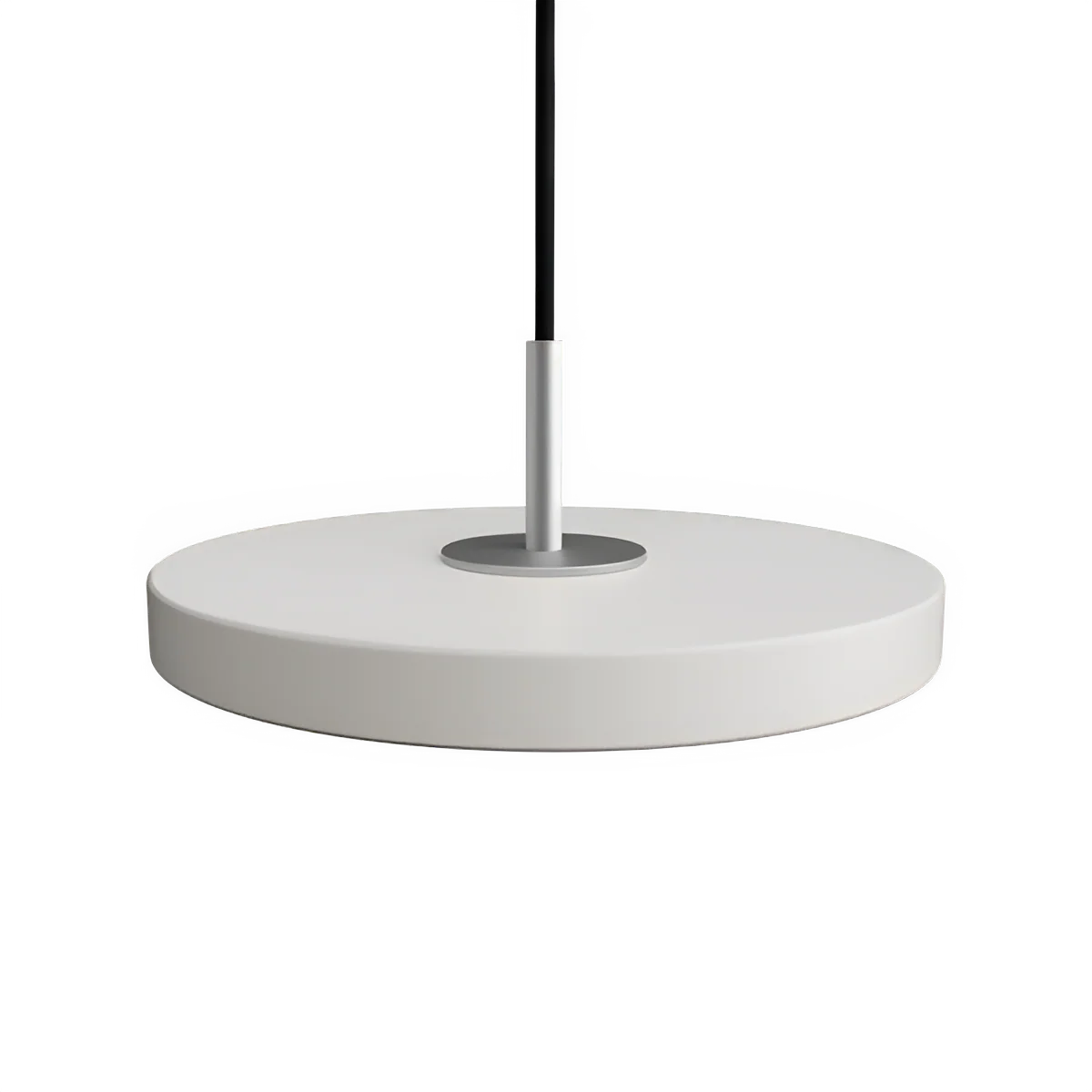 Lampa wisząca ASTERIA MICRO jasnoszary ze srebrną wstawką