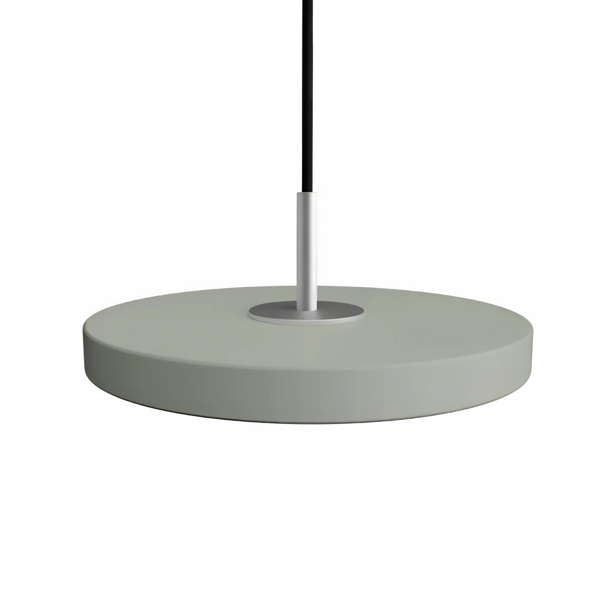Lampa wisząca ASTERIA MICRO oliwkowy ze srebrną wstawką