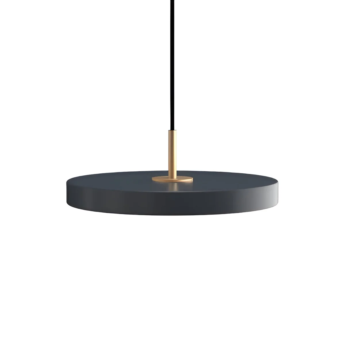 Lampa wisząca ASTERIA PLUS antracytowy ze złotą wstawką - Image 3